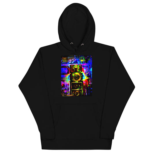 Amp Stack Unisex Hoodie - Lizard Vigilante