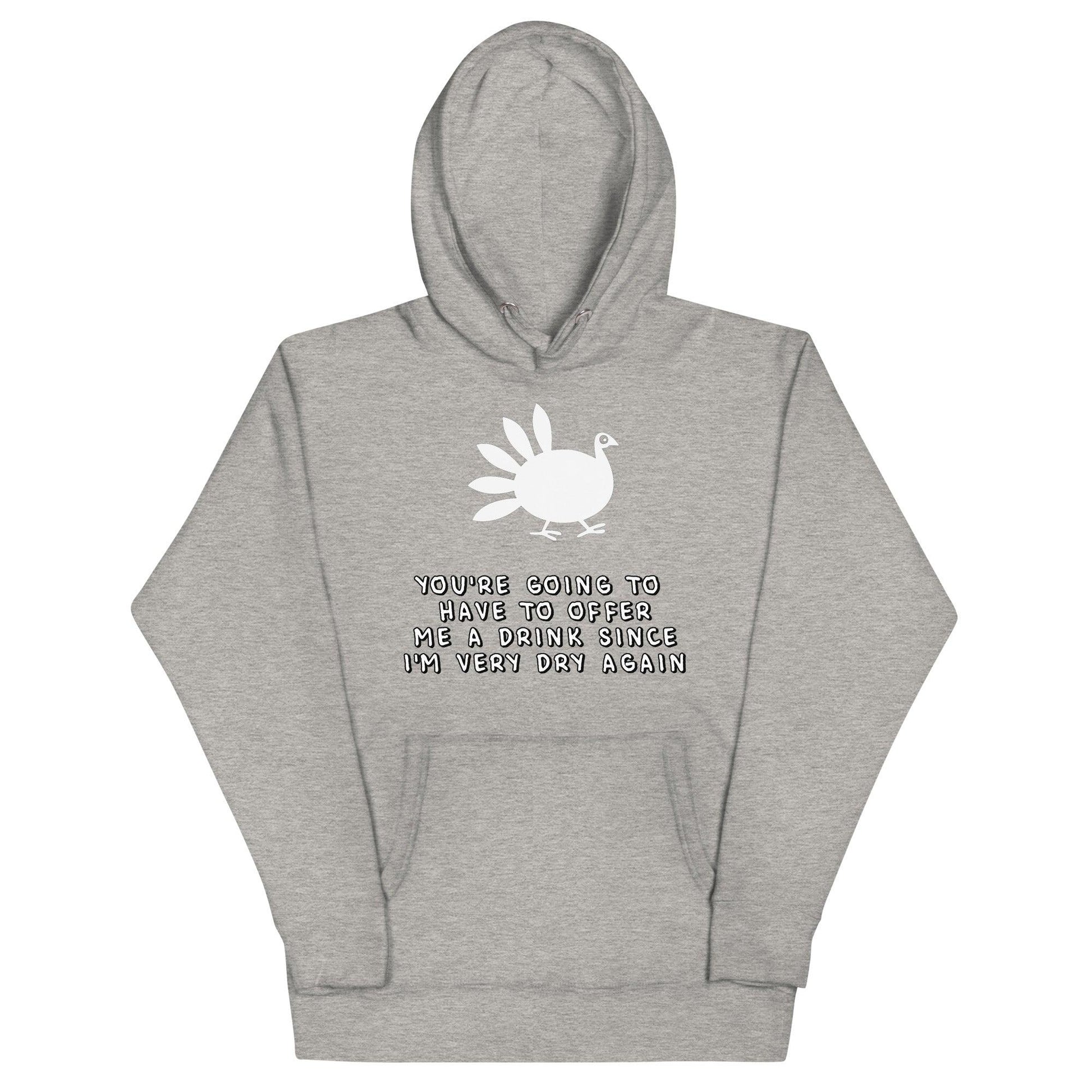 Dry Thanksgiving Turkey Joke Unisex Hoodie - Lizard Vigilante