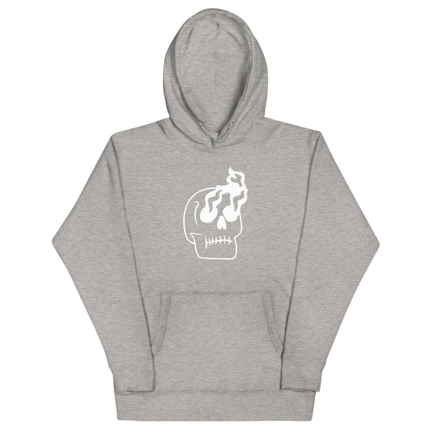 Smoke Skulled Unisex Hoodie - Lizard Vigilante