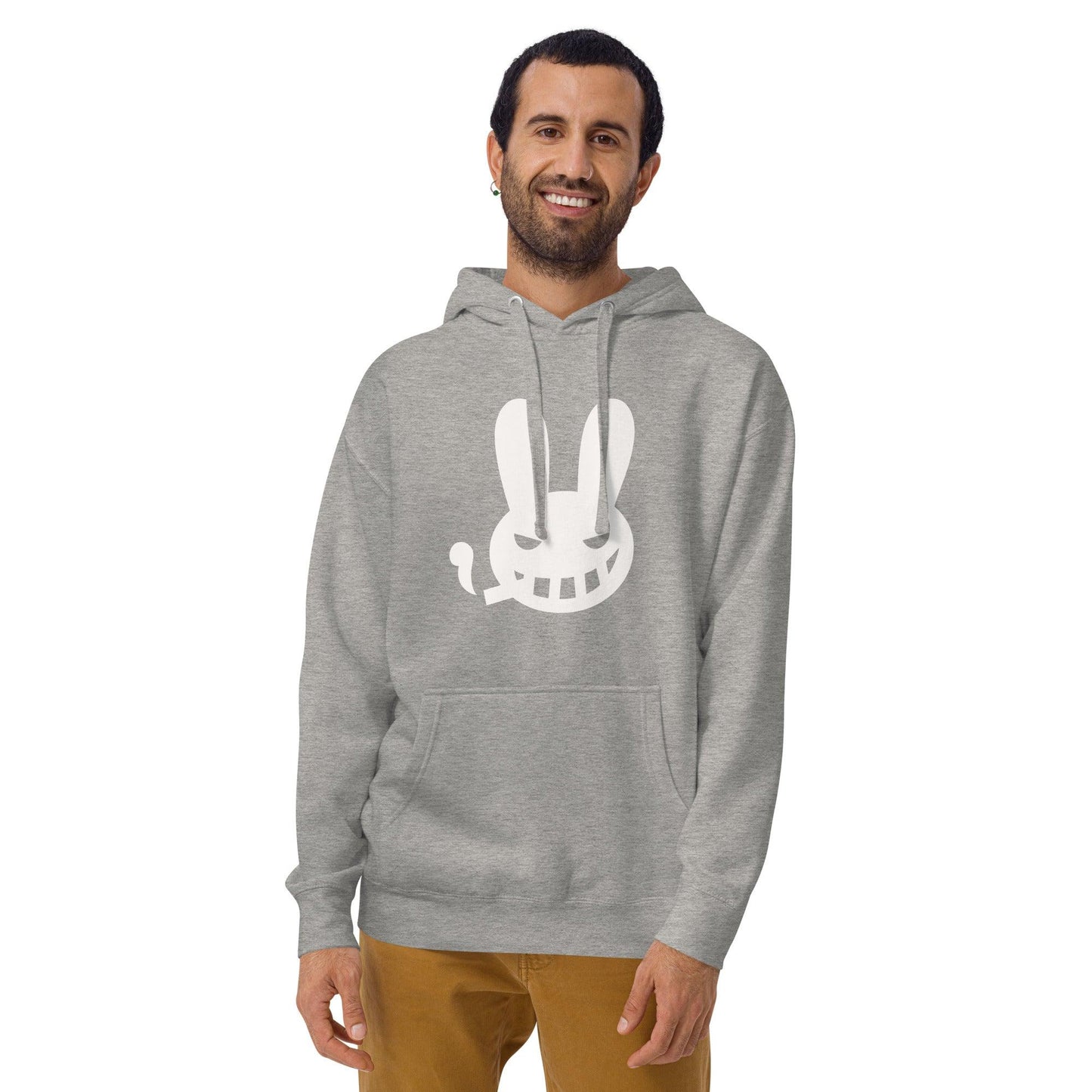 Cig Smokin' Rabbit / Dumb Bunny Unisex Hoodie - Lizard Vigilante