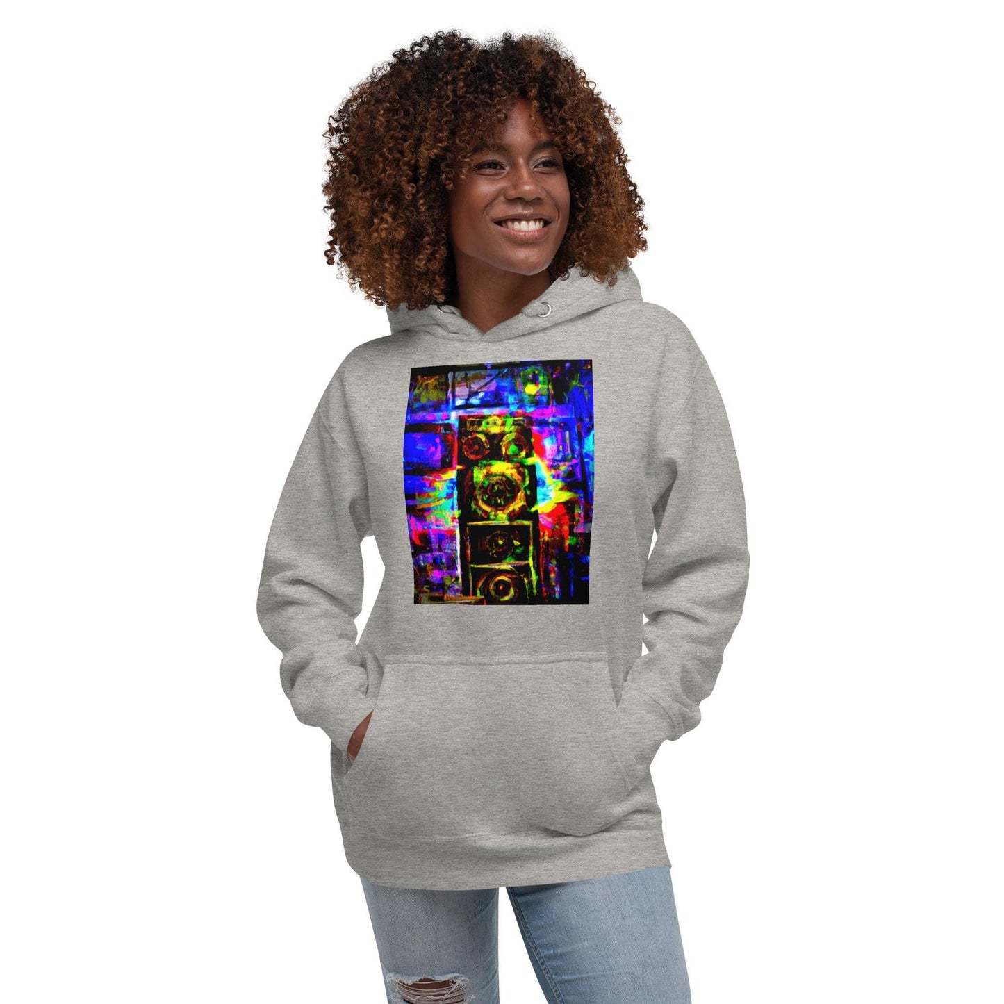 Amp Stack Unisex Hoodie - Lizard Vigilante