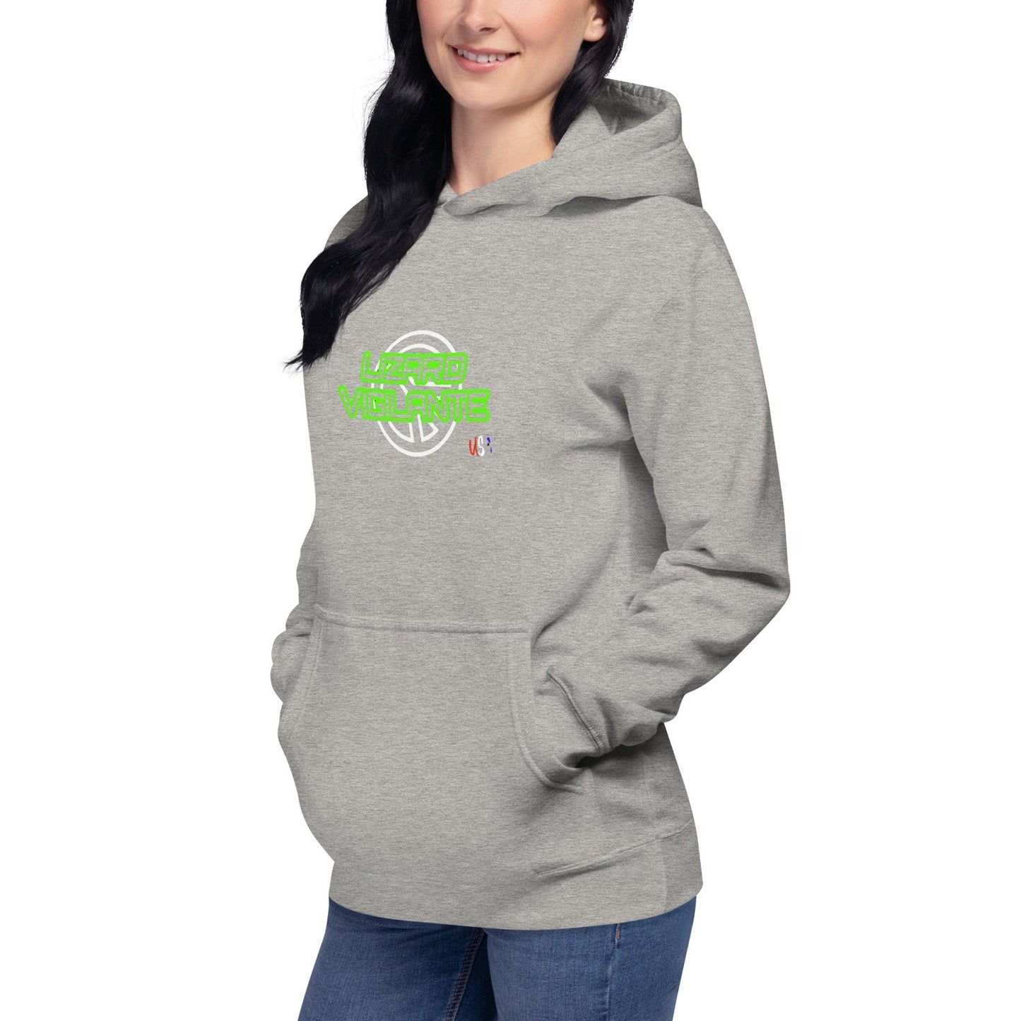 Lizard Vigilante USA Unisex Hoodie - Lizard Vigilante