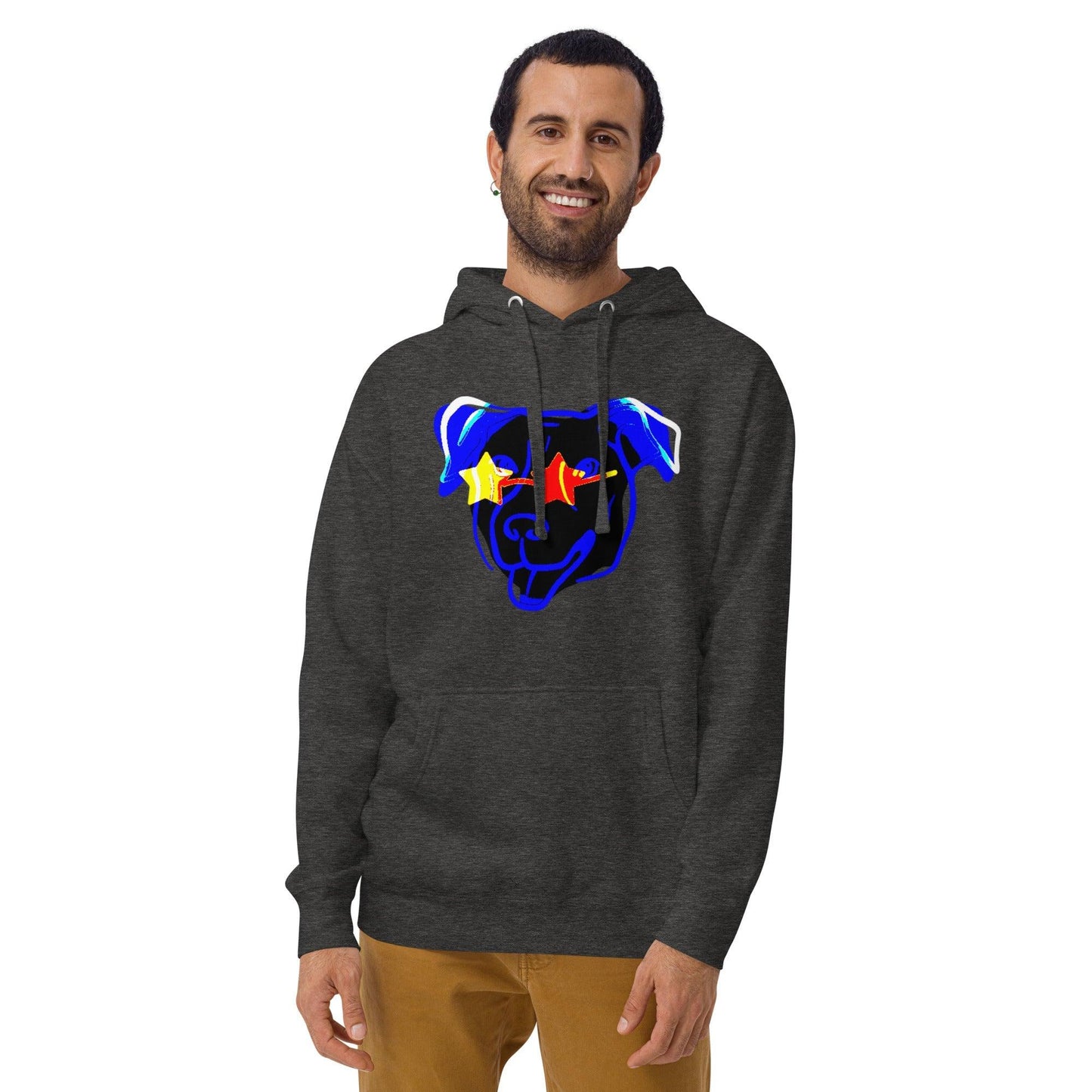 Blue Star Dawg Unisex Hoodie - Lizard Vigilante