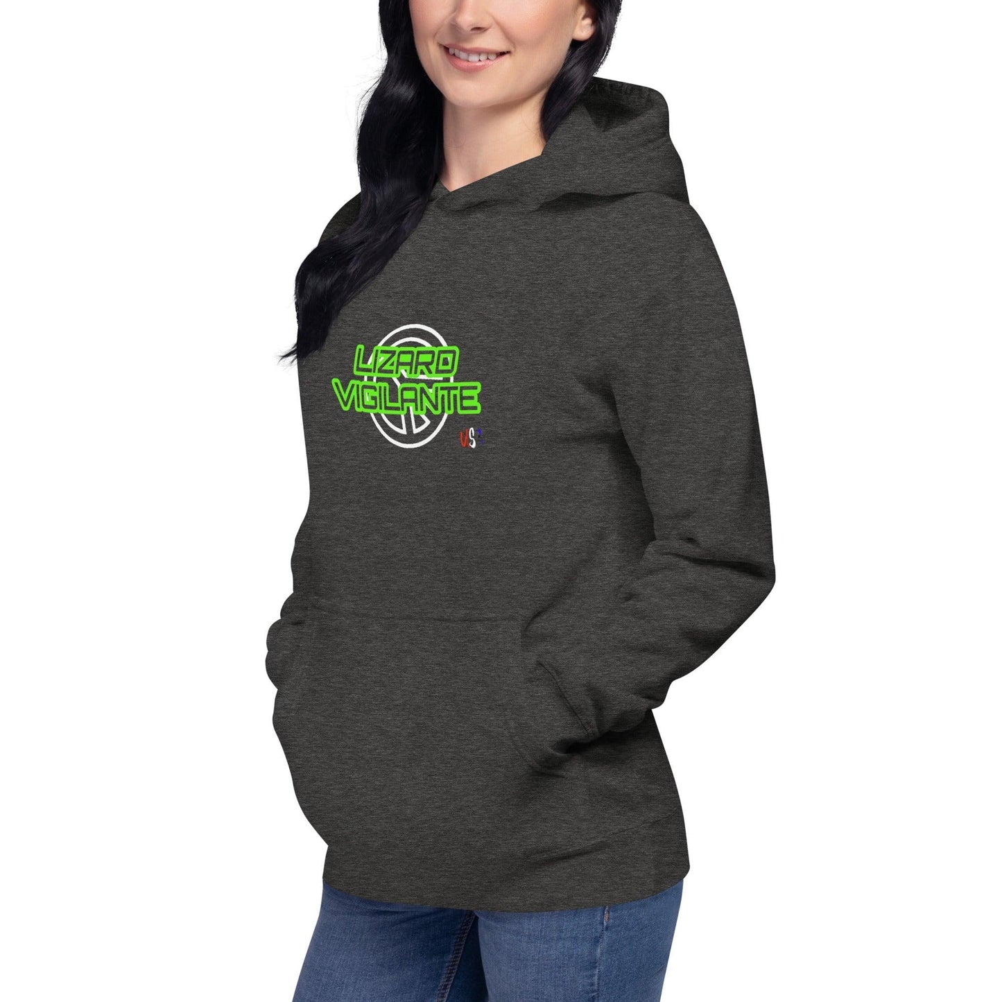 Lizard Vigilante USA Unisex Hoodie - Lizard Vigilante