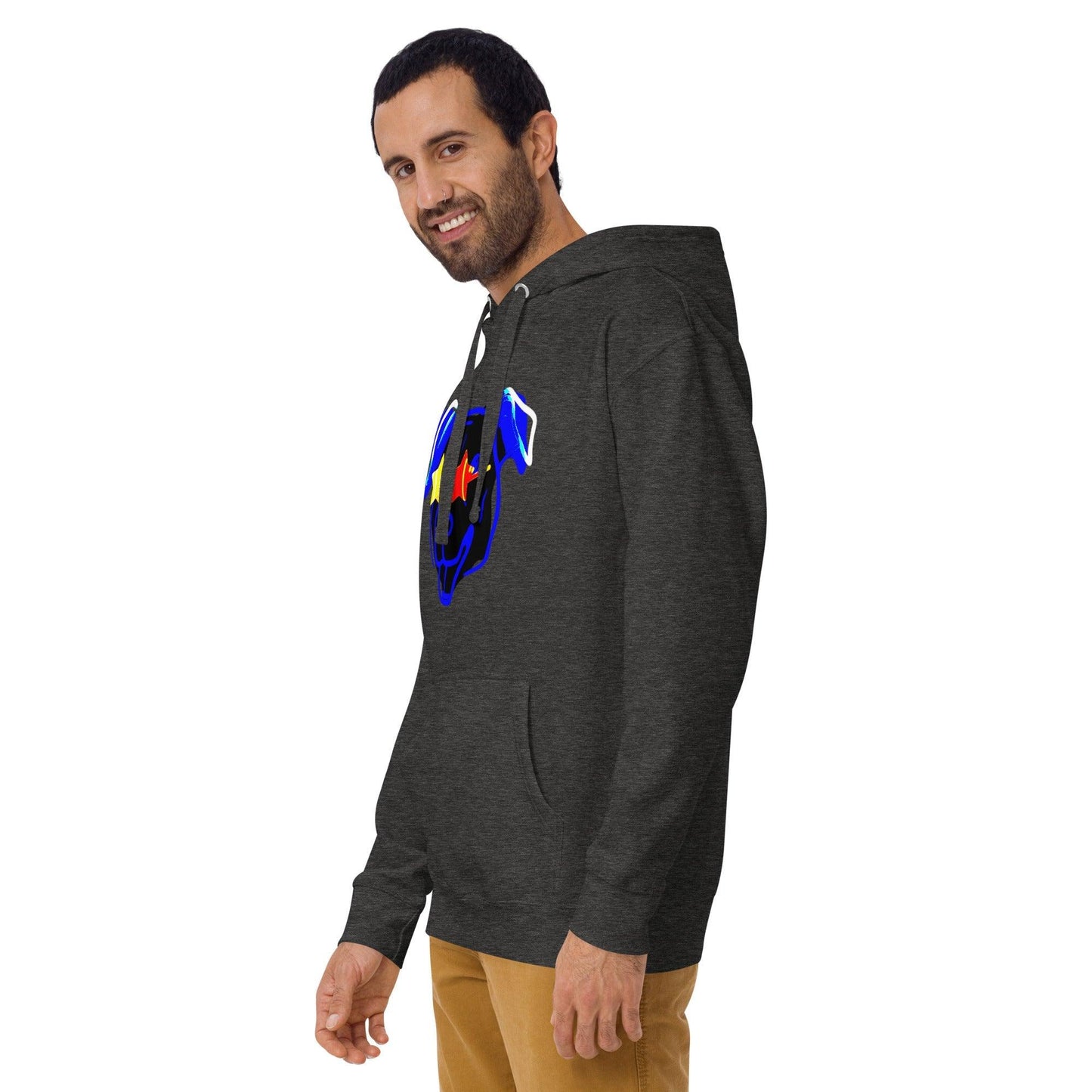 Blue Star Dawg Unisex Hoodie - Lizard Vigilante