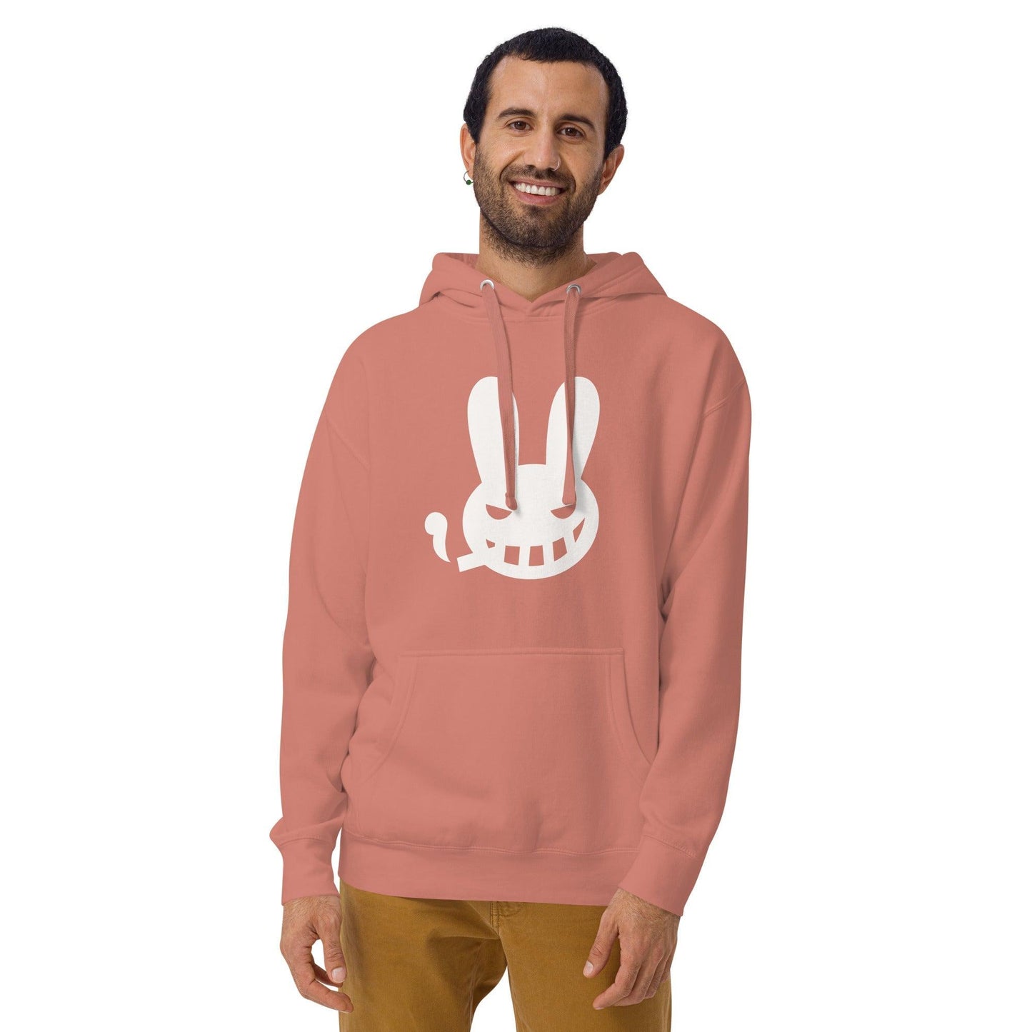 Cig Smokin' Rabbit / Dumb Bunny Unisex Hoodie - Lizard Vigilante