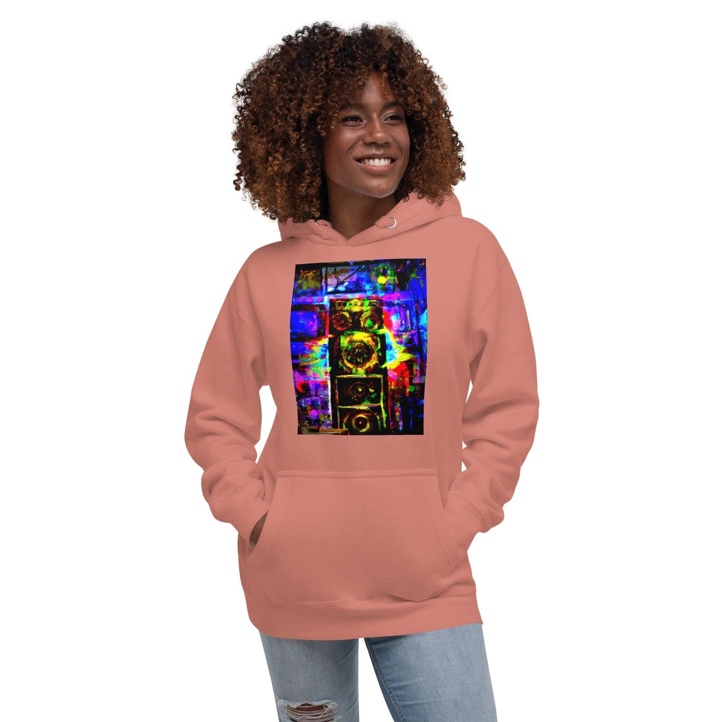 Amp Stack Unisex Hoodie - Lizard Vigilante