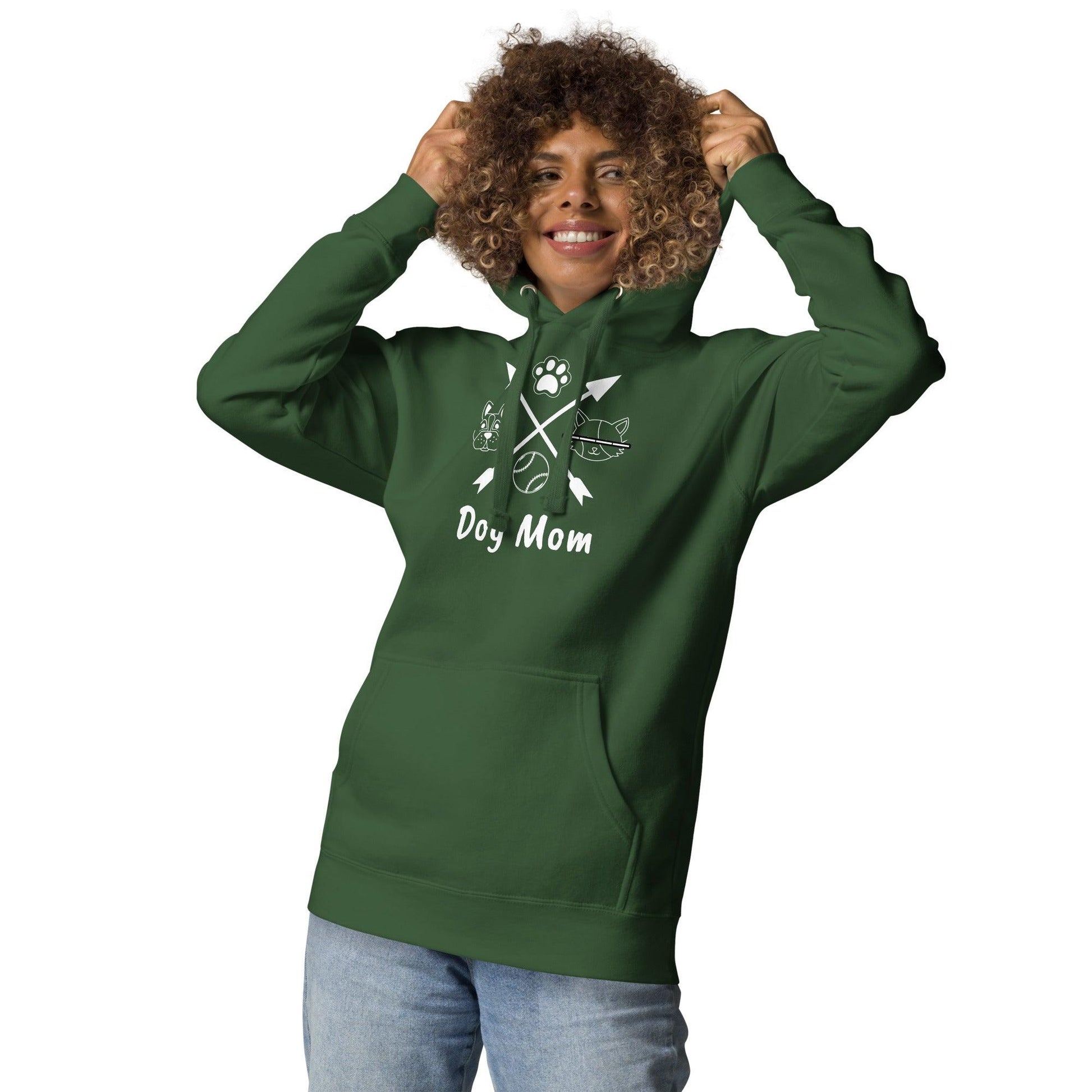 Dog Mom Unisex Hoodie - Lizard Vigilante