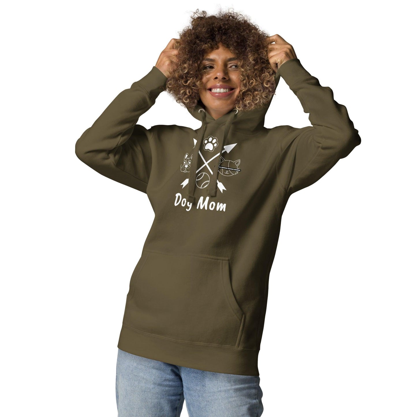 Dog Mom Unisex Hoodie - Lizard Vigilante