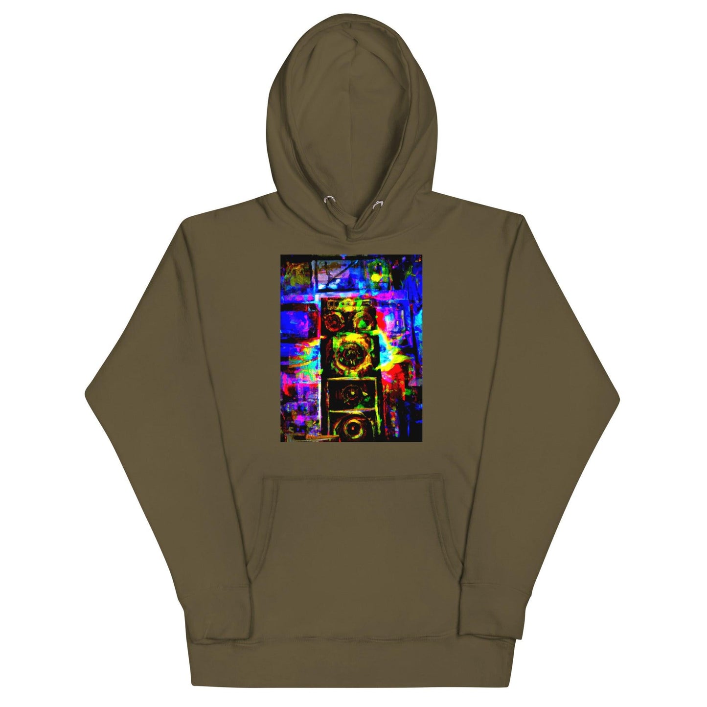 Amp Stack Unisex Hoodie - Lizard Vigilante