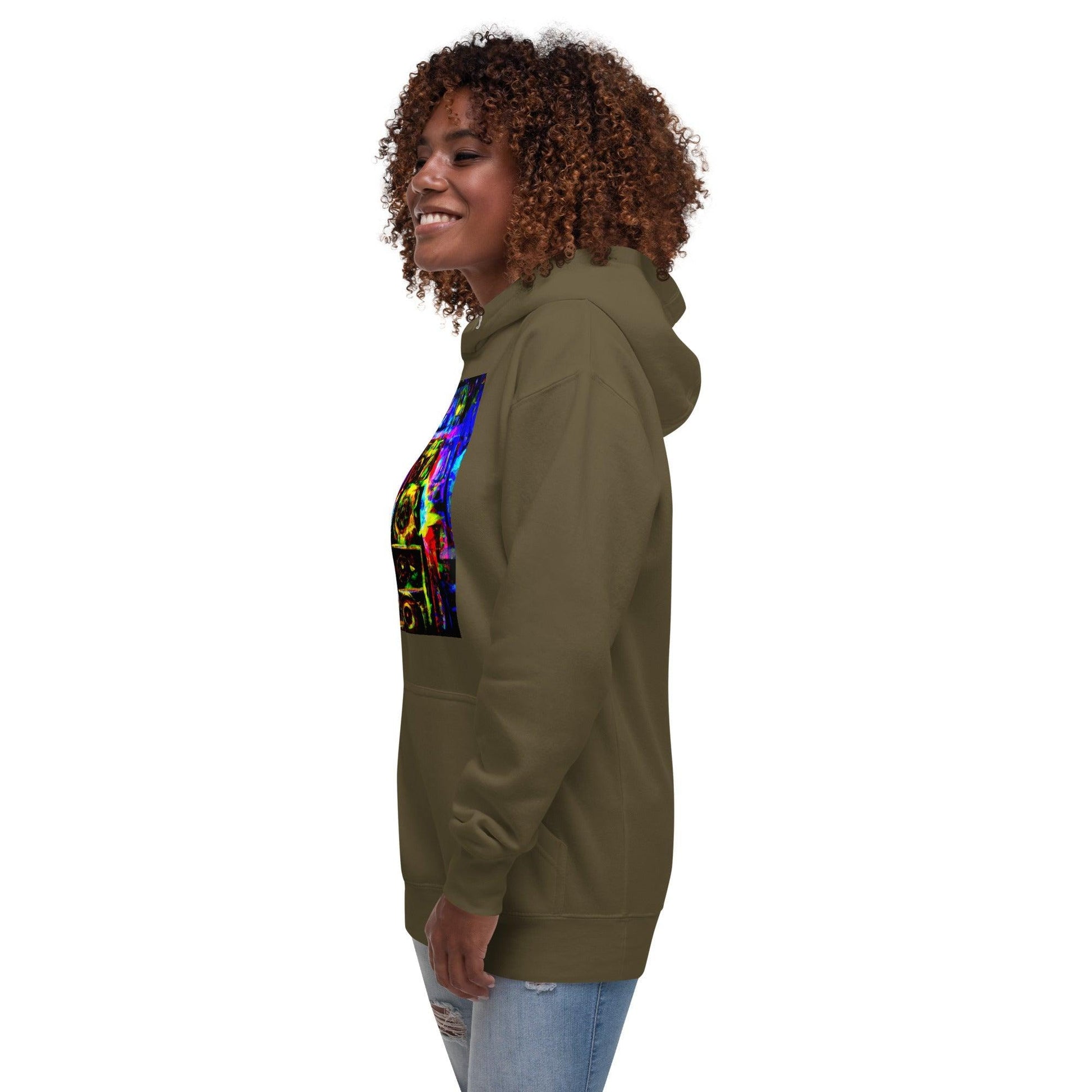 Amp Stack Unisex Hoodie - Lizard Vigilante