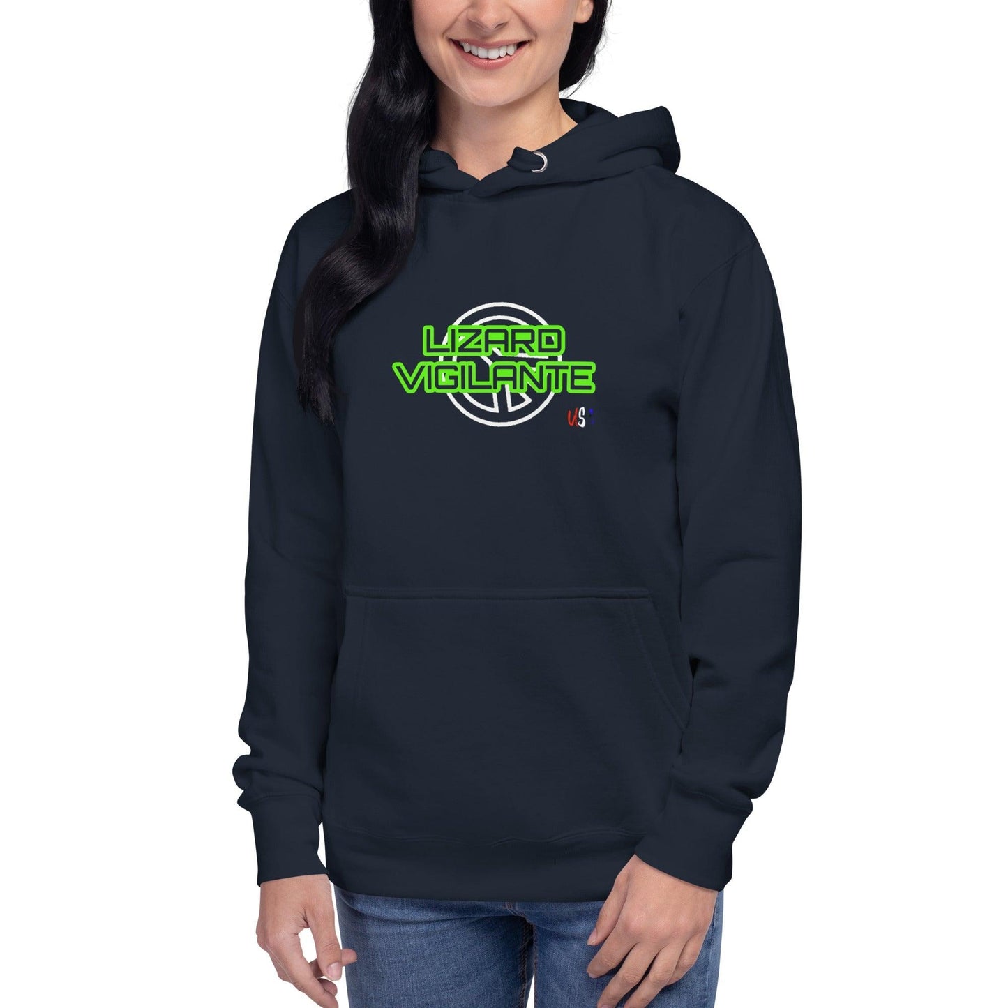 Lizard Vigilante USA Unisex Hoodie - Lizard Vigilante