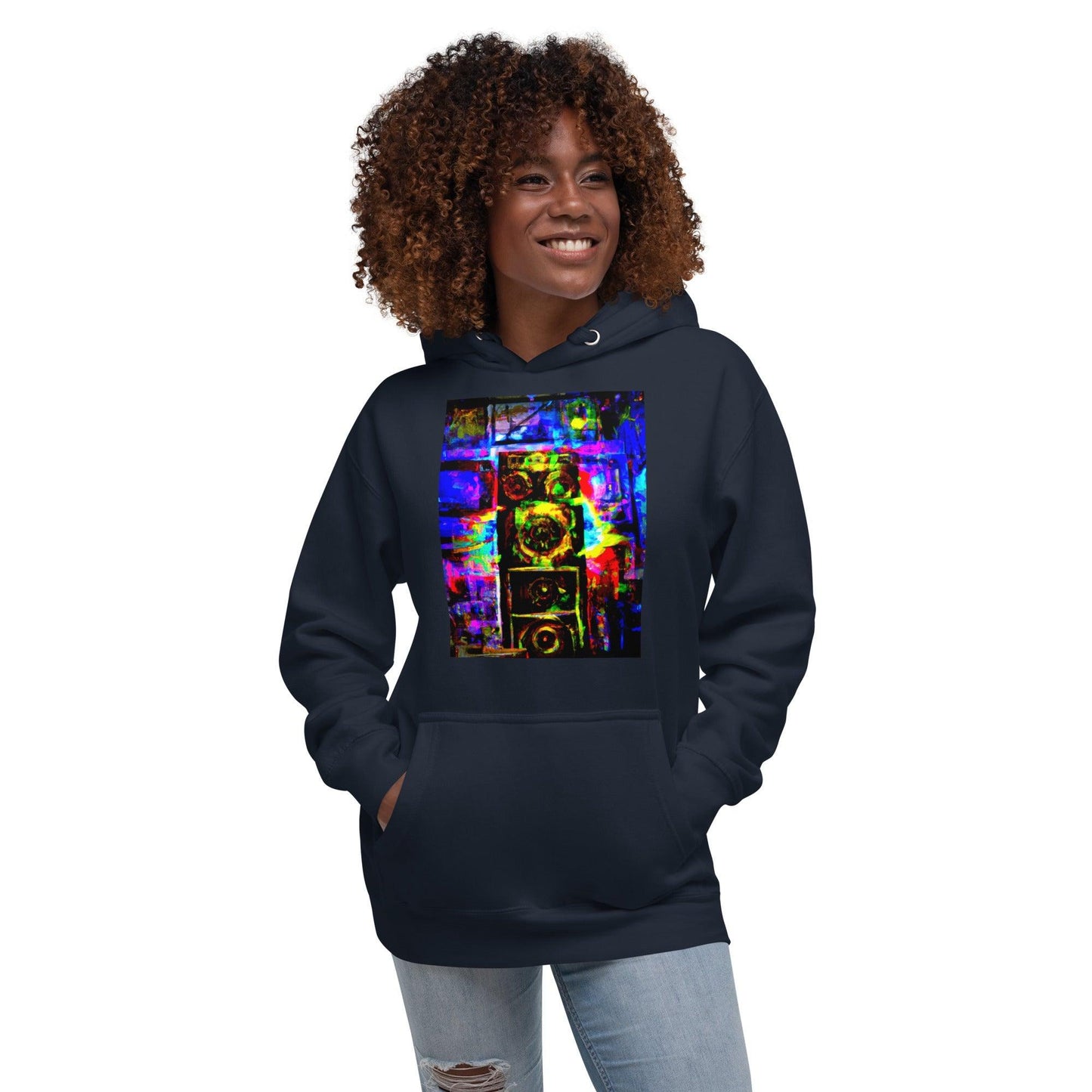 Amp Stack Unisex Hoodie - Lizard Vigilante