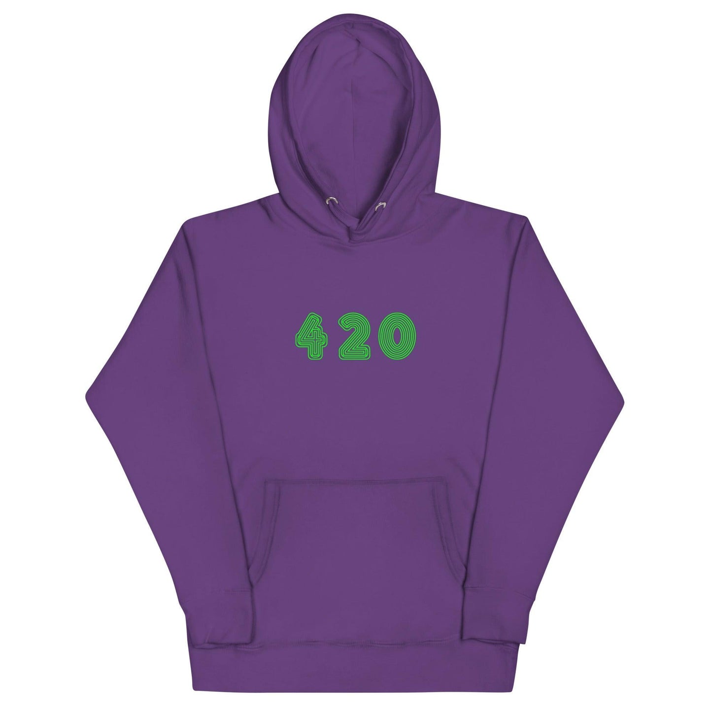 Greenest 420 Unisex Hoodie featuring Green 420 - Lizard Vigilante