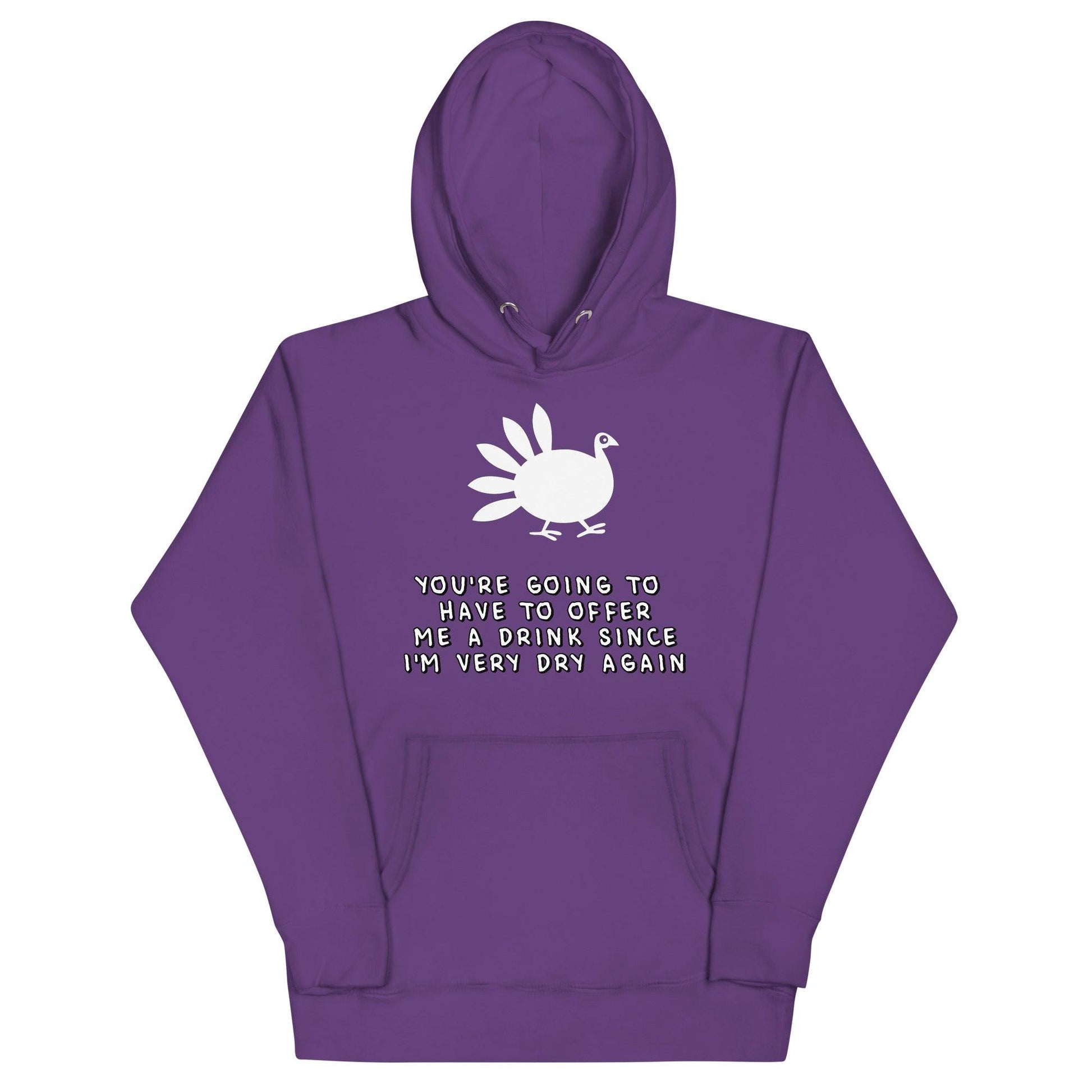 Dry Thanksgiving Turkey Joke Unisex Hoodie - Lizard Vigilante