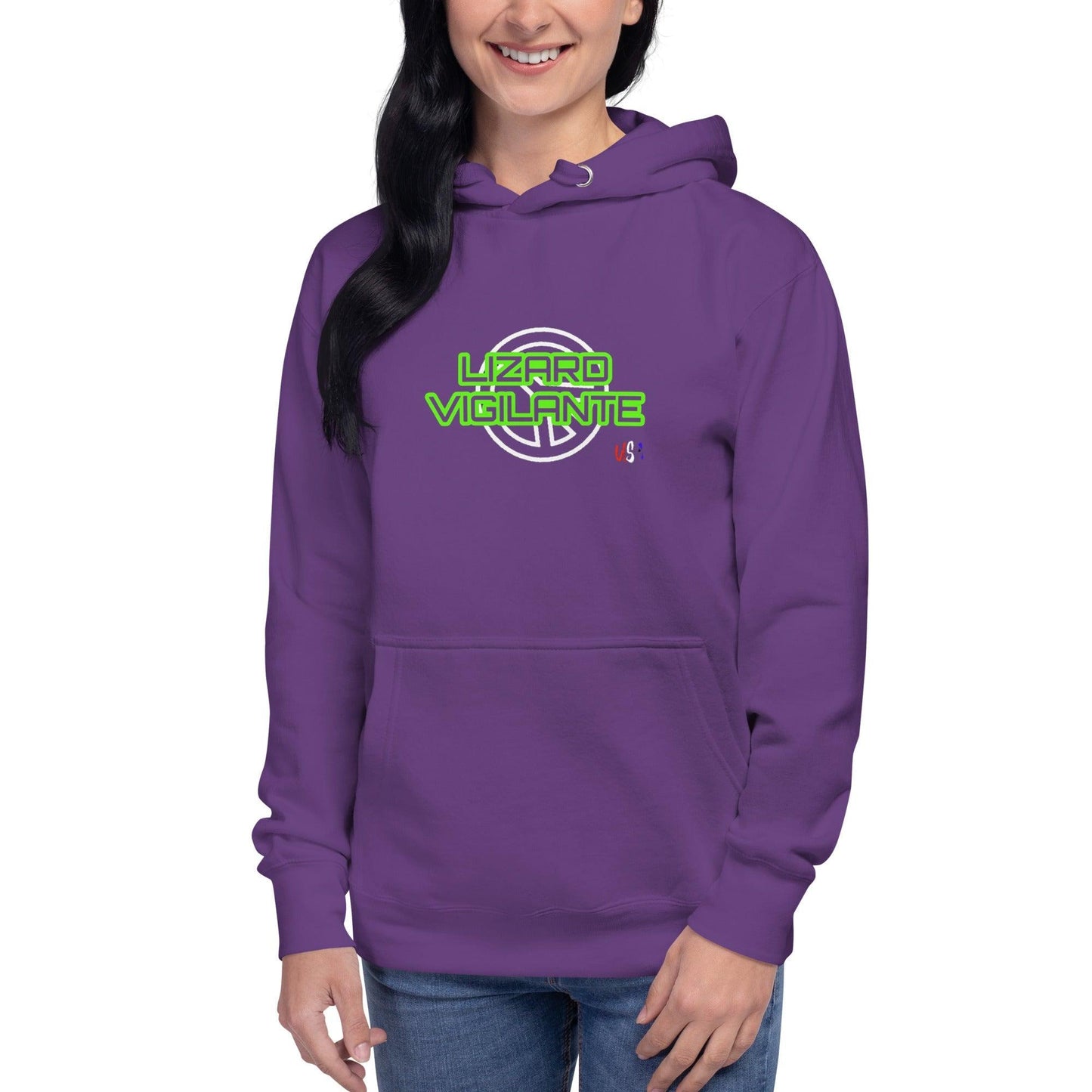 Lizard Vigilante USA Unisex Hoodie - Lizard Vigilante