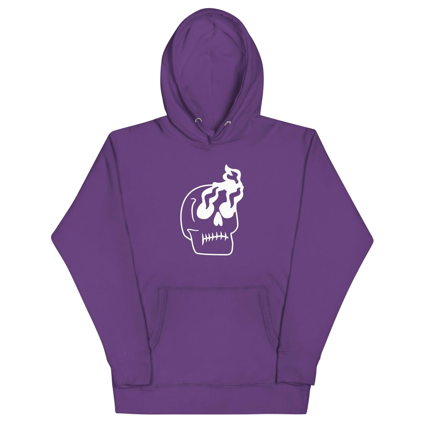 Smoke Skulled Unisex Hoodie - Lizard Vigilante