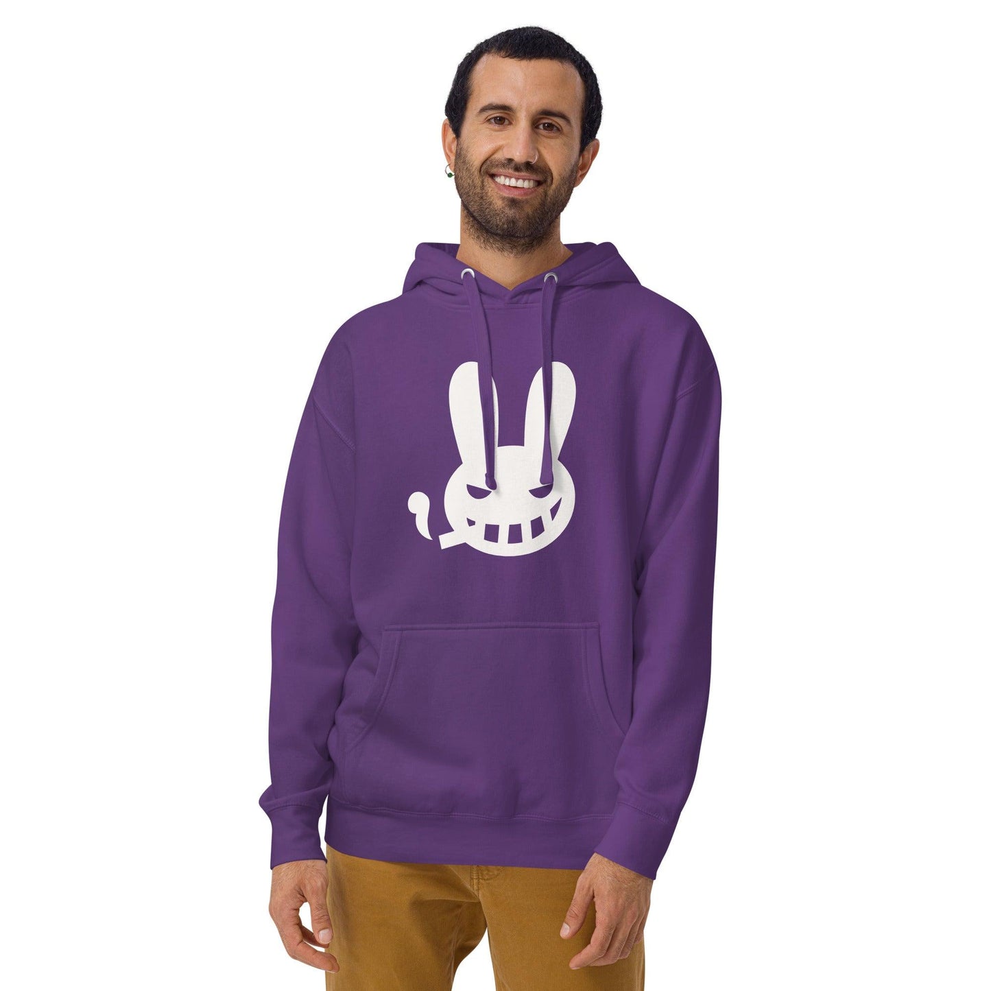 Cig Smokin' Rabbit / Dumb Bunny Unisex Hoodie - Lizard Vigilante