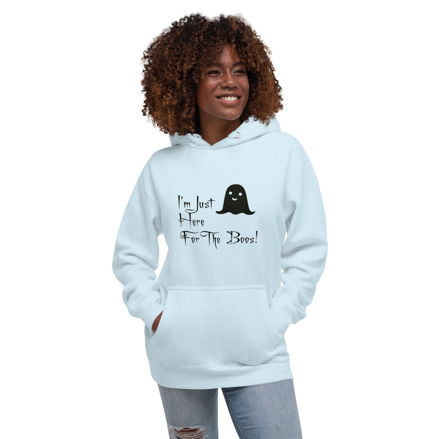 I'm Just Here For The Boos! Unisex Hoodie - Lizard Vigilante