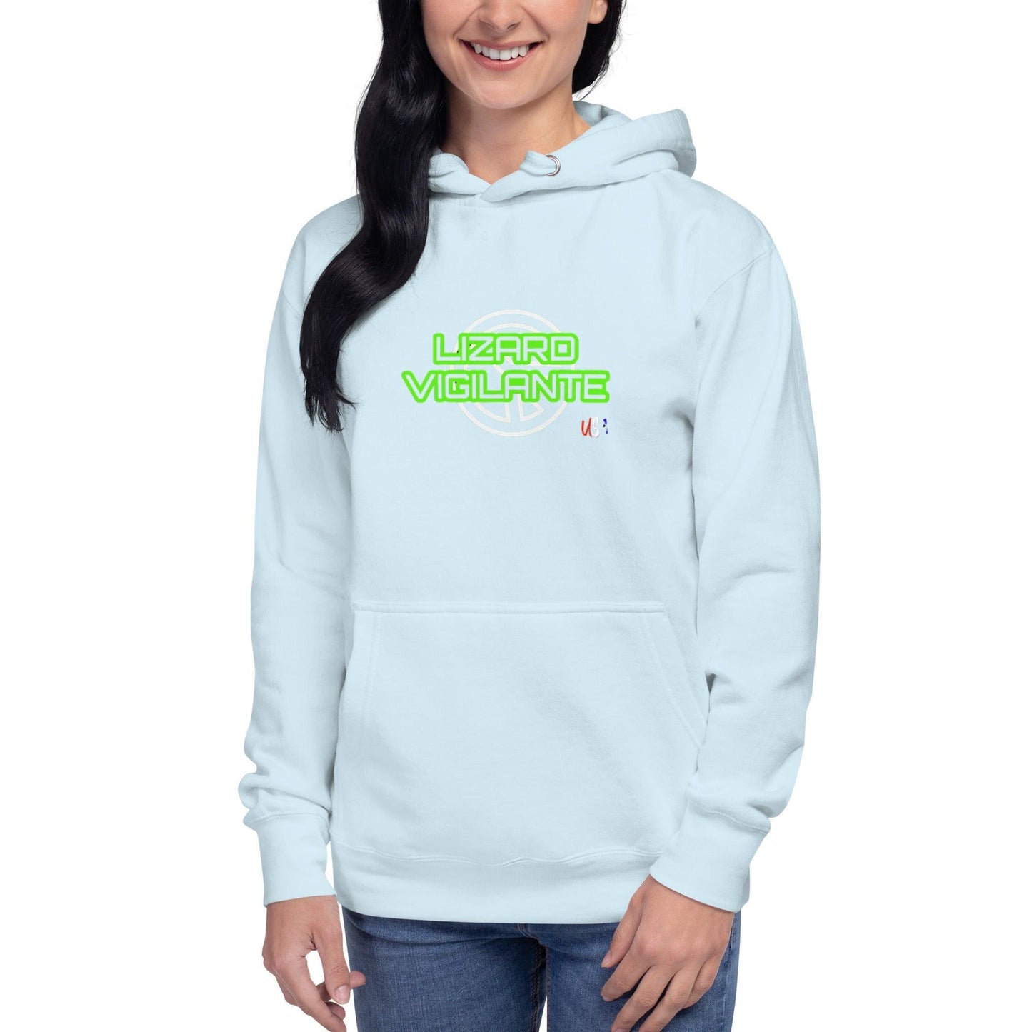 Lizard Vigilante USA Unisex Hoodie - Lizard Vigilante