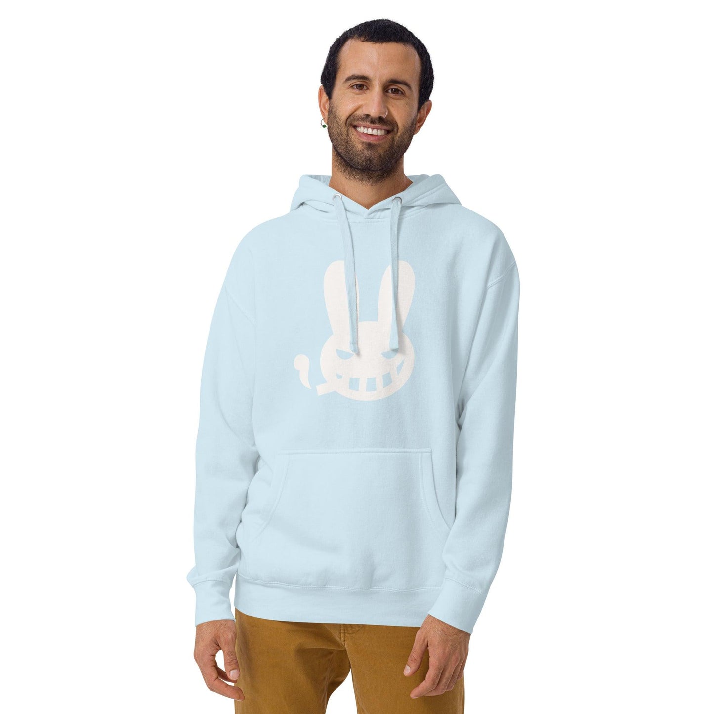 Cig Smokin' Rabbit / Dumb Bunny Unisex Hoodie - Lizard Vigilante