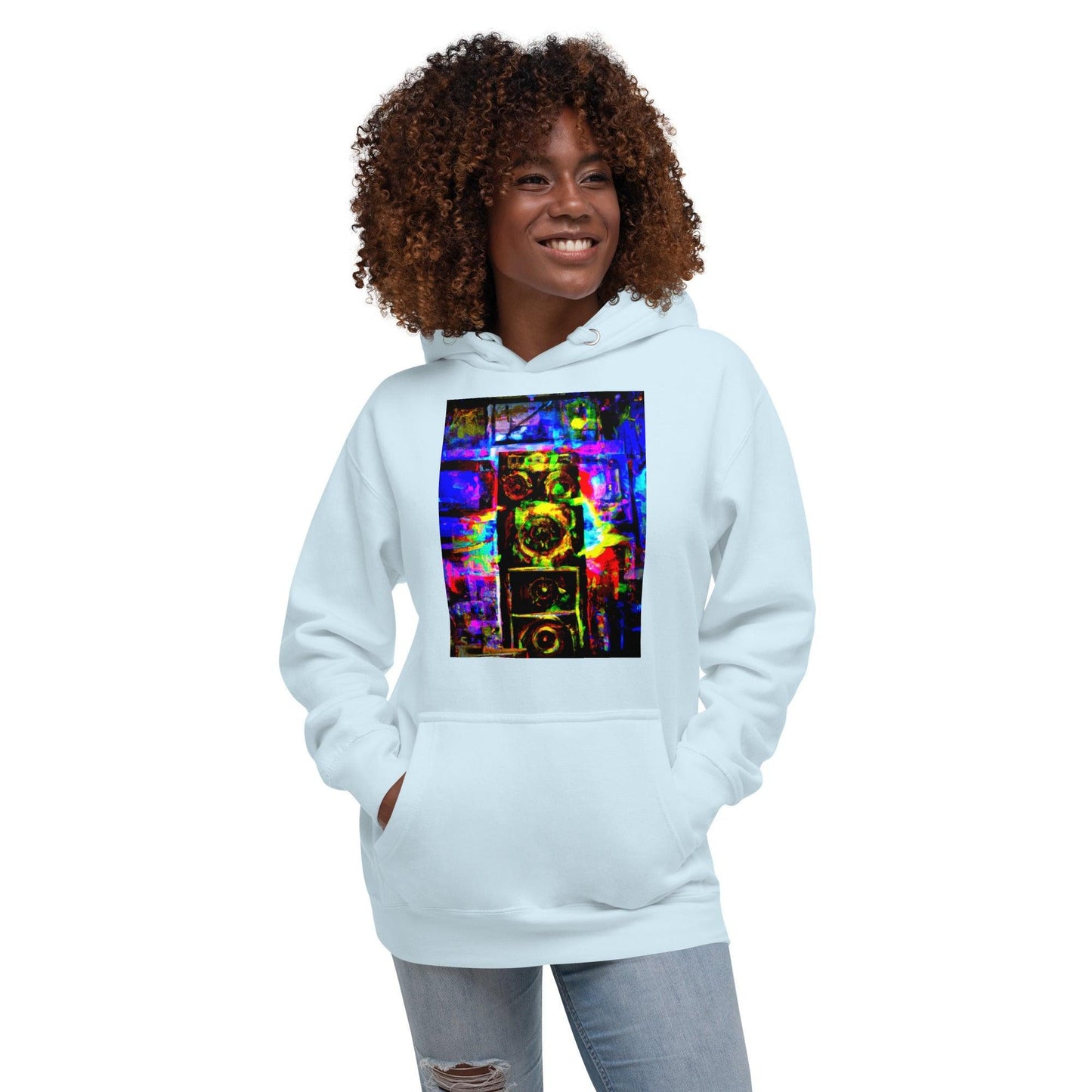 Amp Stack Unisex Hoodie - Lizard Vigilante