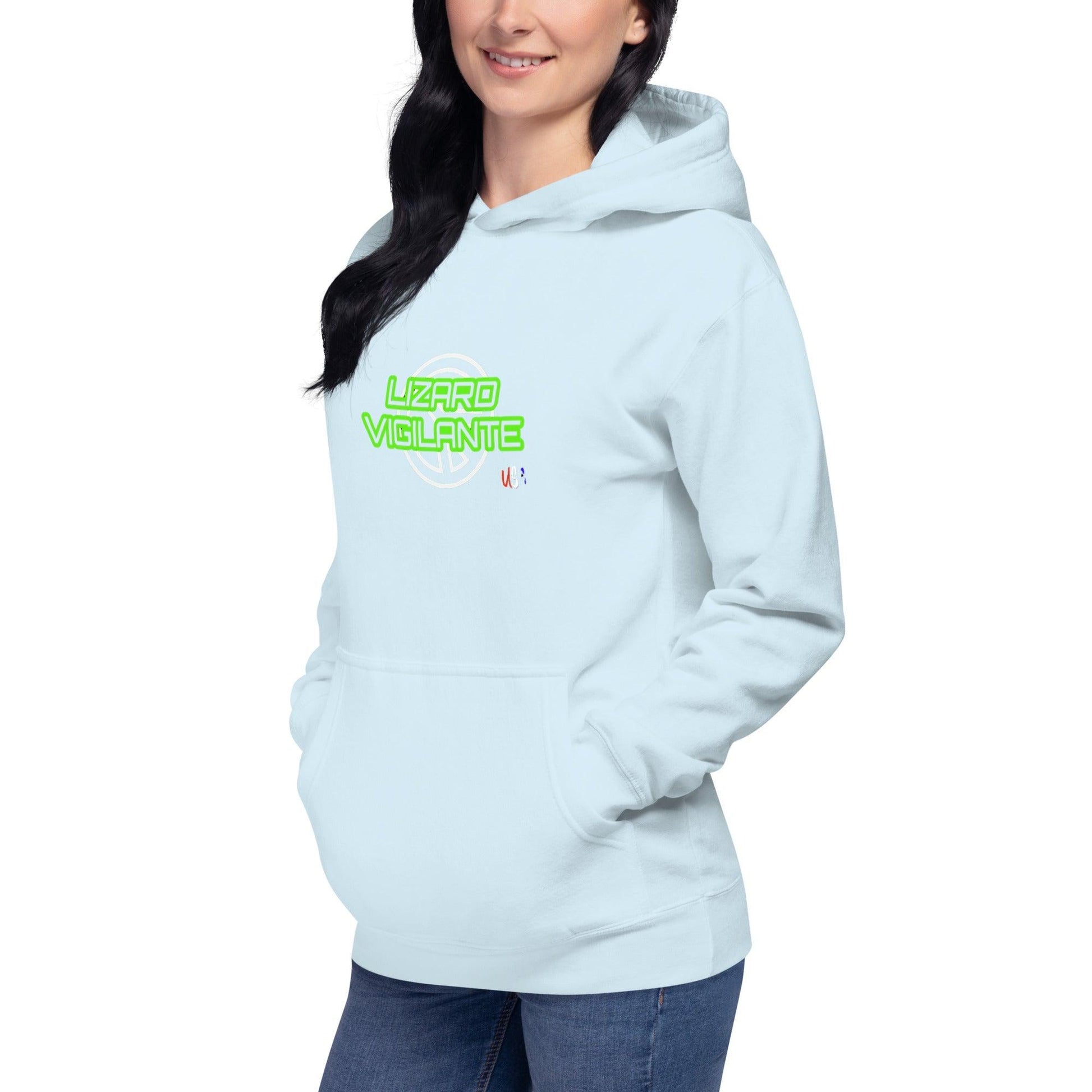 Lizard Vigilante USA Unisex Hoodie - Lizard Vigilante