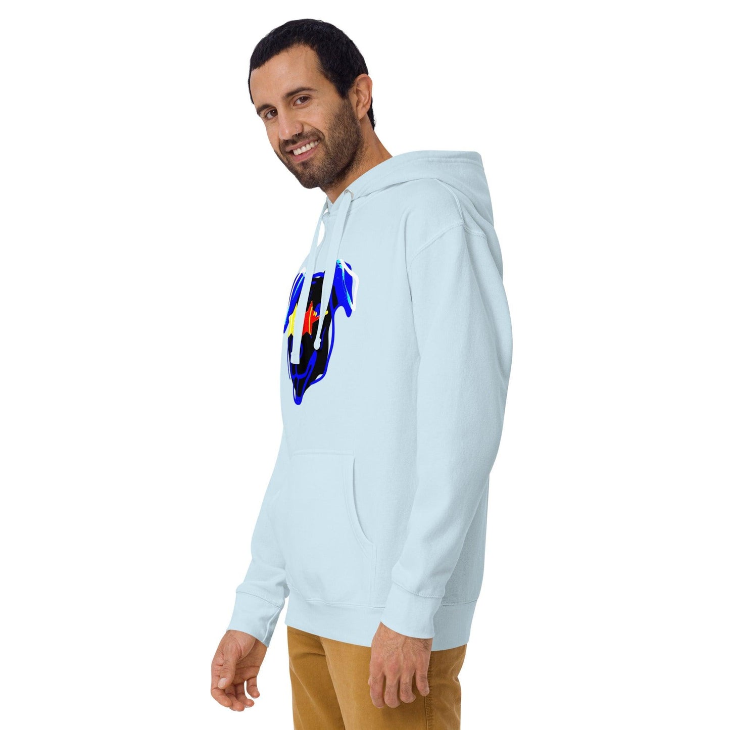 Blue Star Dawg Unisex Hoodie - Lizard Vigilante