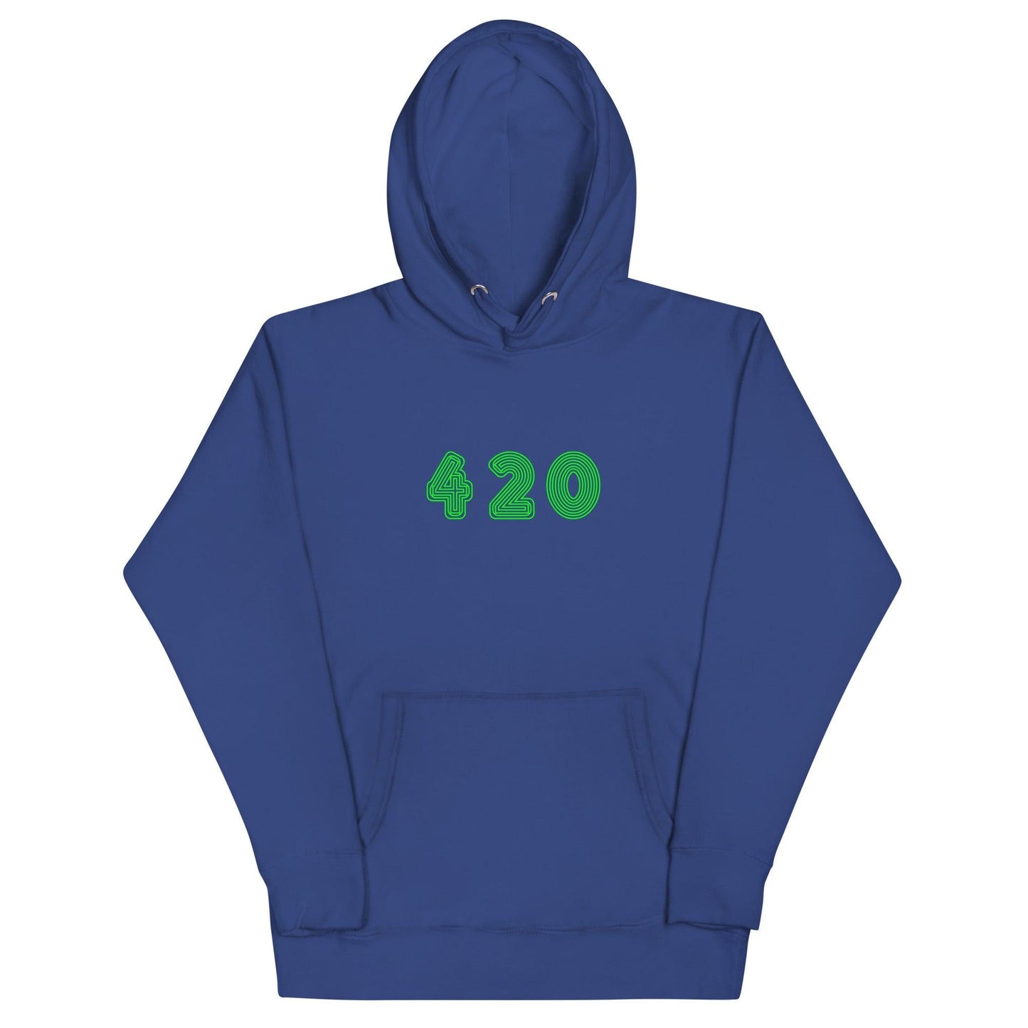 Greenest 420 Unisex Hoodie featuring Green 420 - Lizard Vigilante