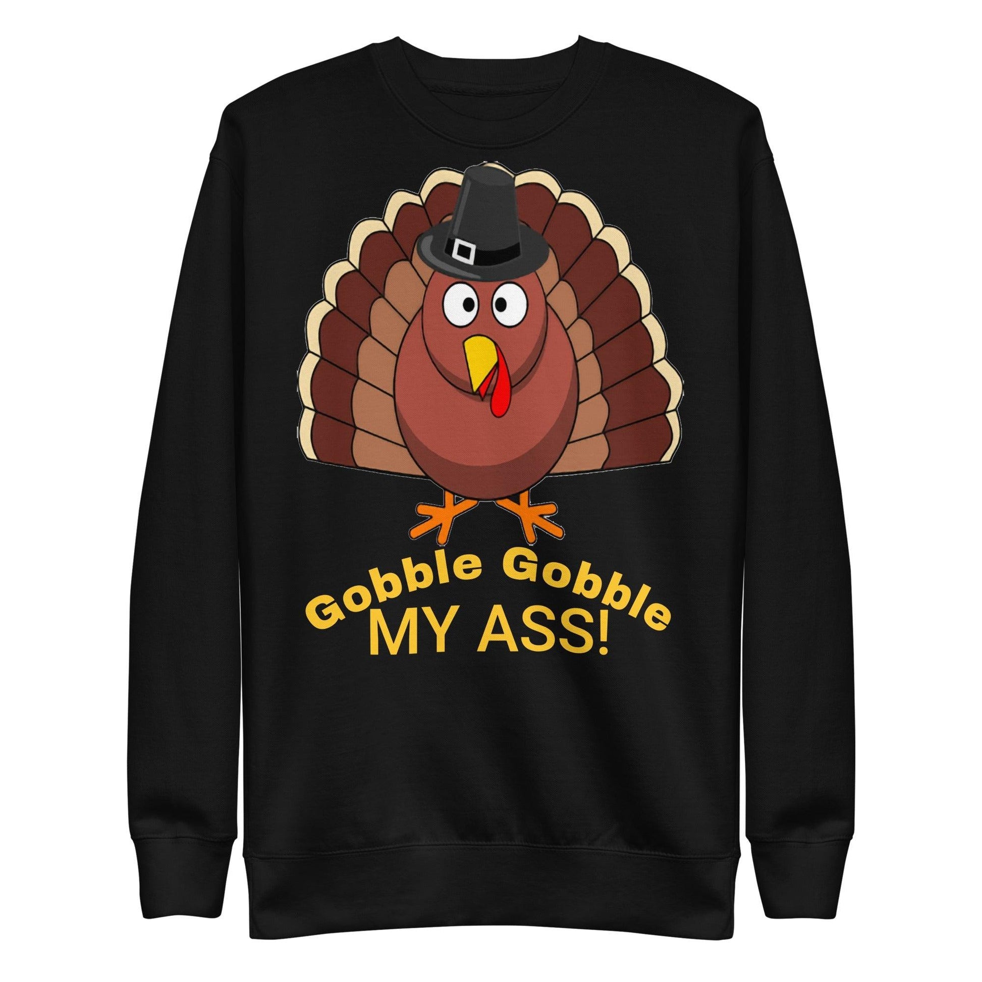 Gobble Gobble Unisex Premium Sweatshirt - Lizard Vigilante