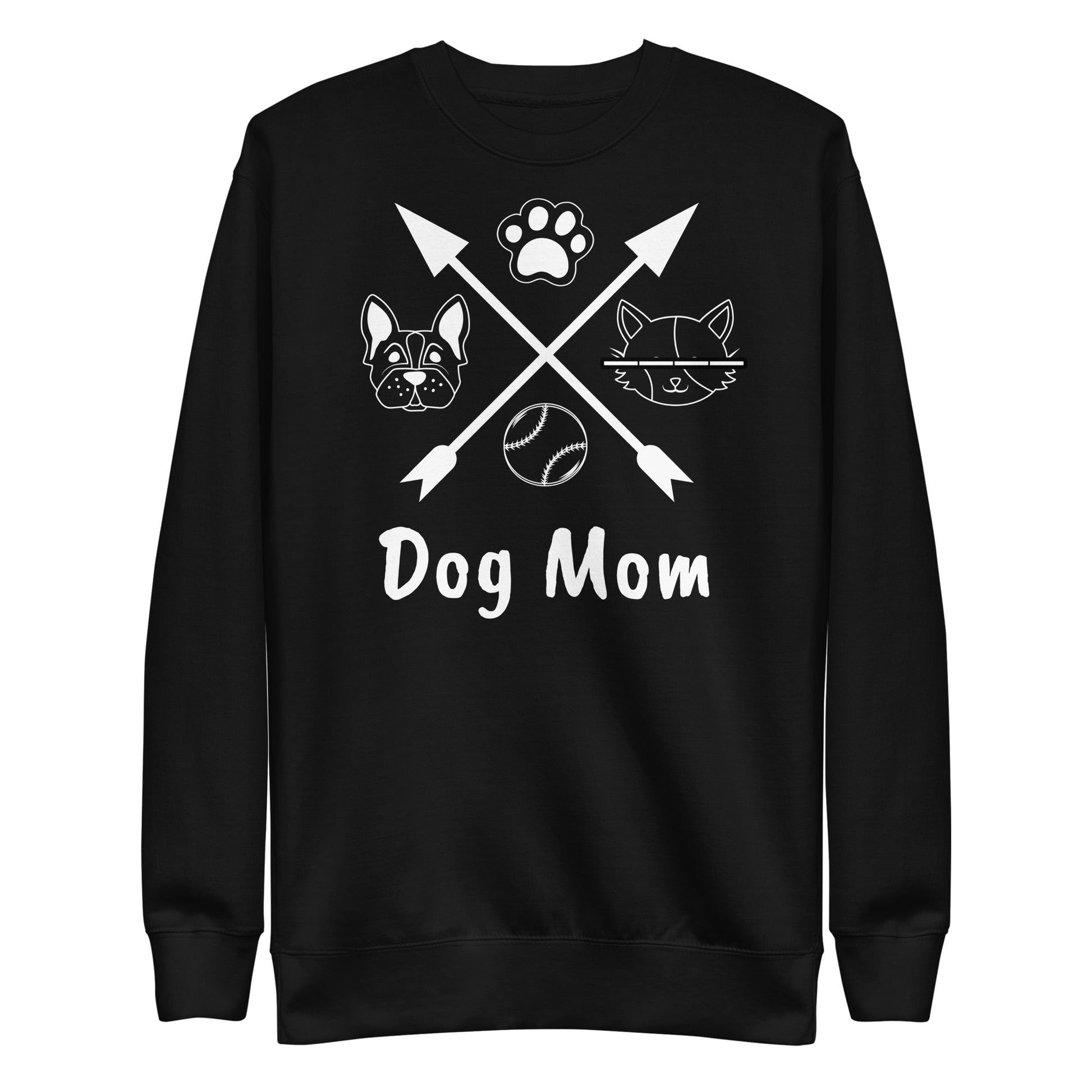 Dog Mom Unisex Premium Sweatshirt - Lizard Vigilante