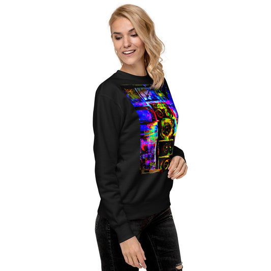 Amp Stack Unisex Premium Sweatshirt - Lizard Vigilante