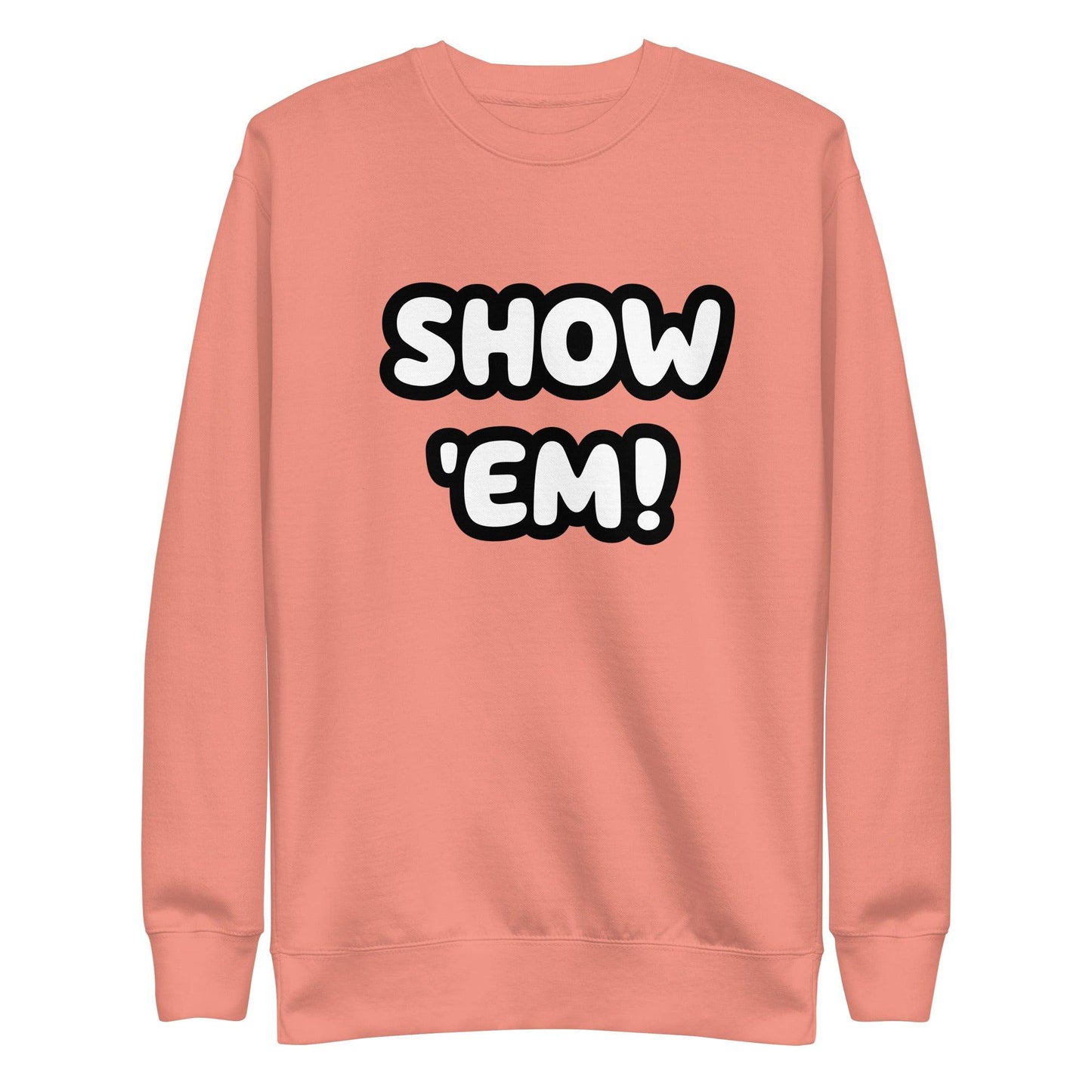 SHOW 'EM! Unisex Premium Sweatshirt - Lizard Vigilante