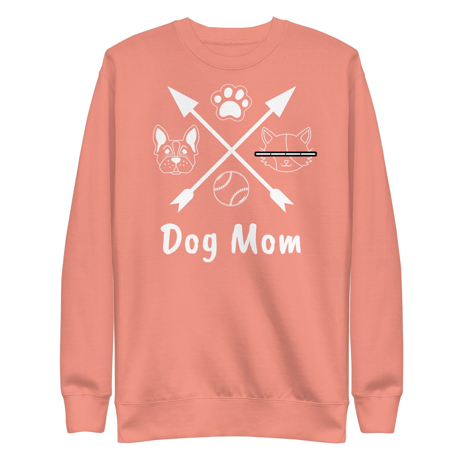 Dog Mom Unisex Premium Sweatshirt - Lizard Vigilante