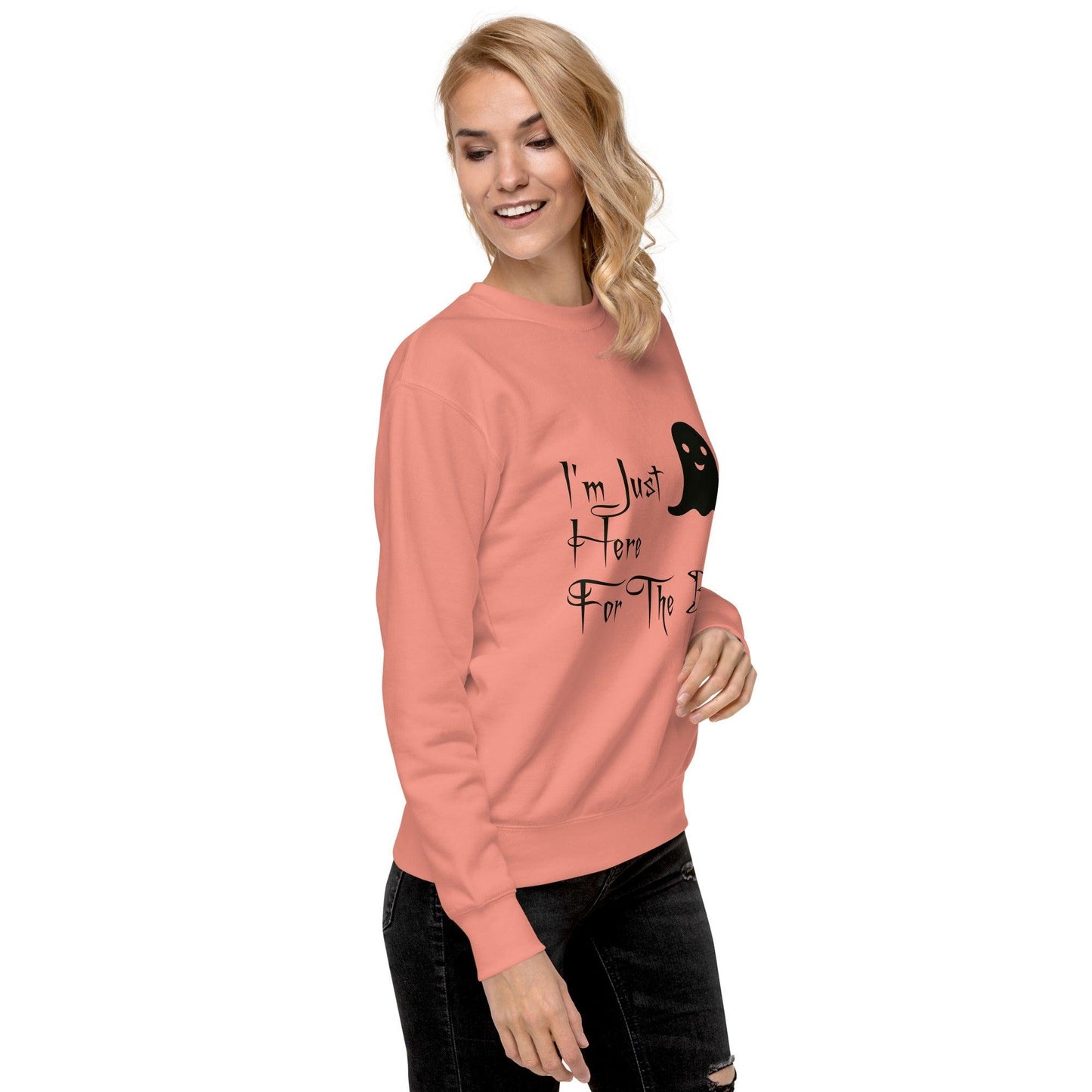 I'm Just Here For The Boos! Unisex Premium Sweatshirt - Lizard Vigilante