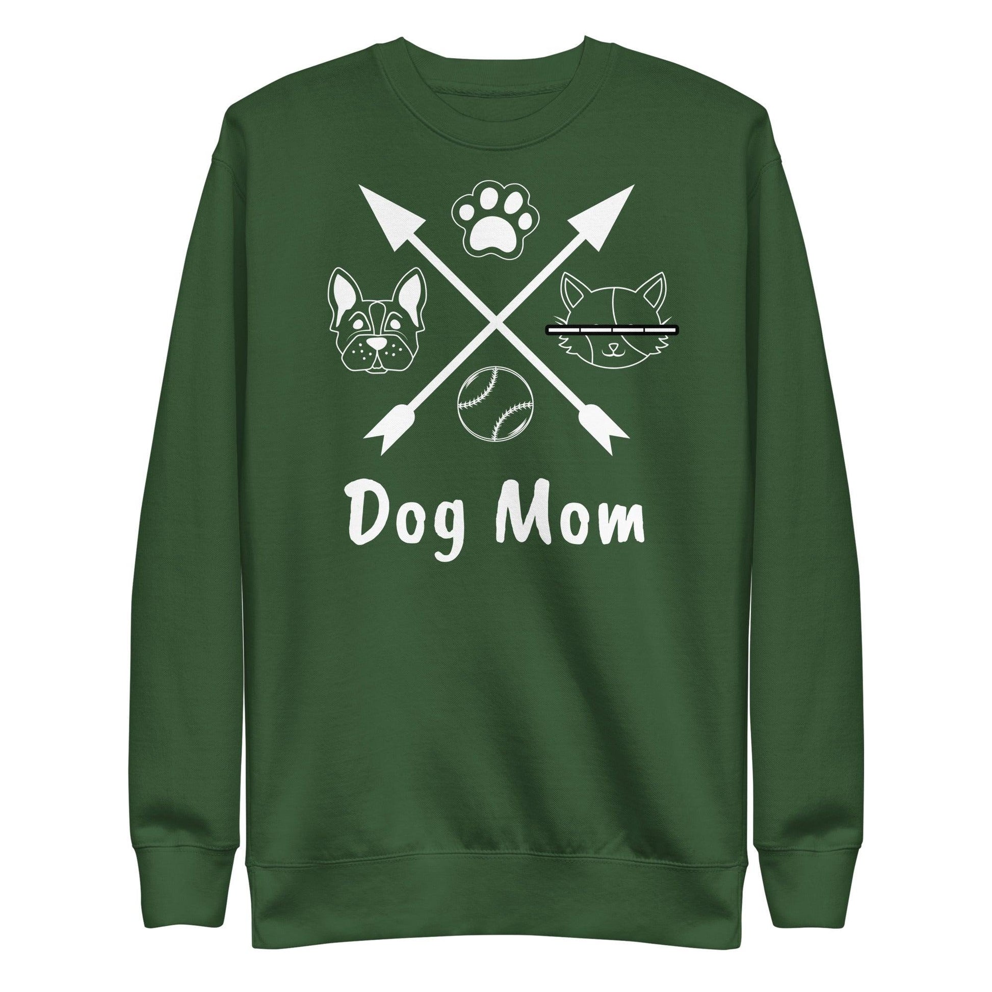 Dog Mom Unisex Premium Sweatshirt - Lizard Vigilante