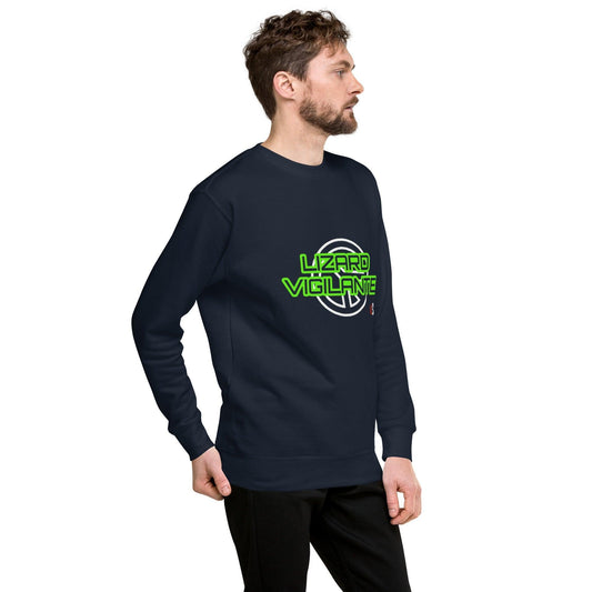 Lizard Vigilante USA Unisex Premium Sweatshirt - Lizard Vigilante