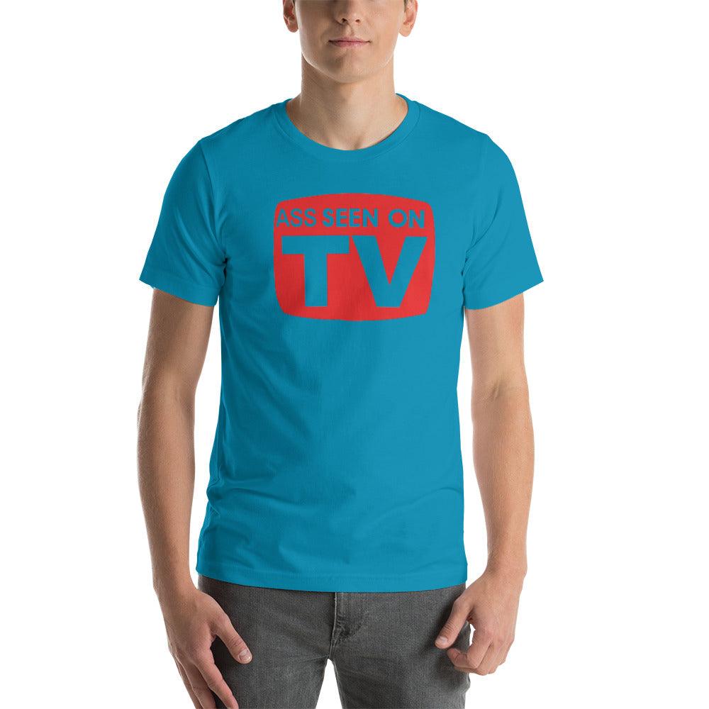 Ass Seen on TV Unisex t-shirt - Lizard Vigilante