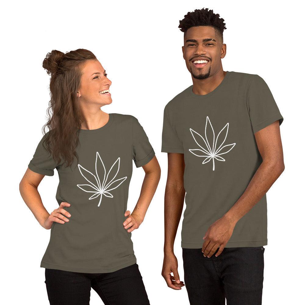 Pot Leaf Unisex T-shirt - Lizard Vigilante