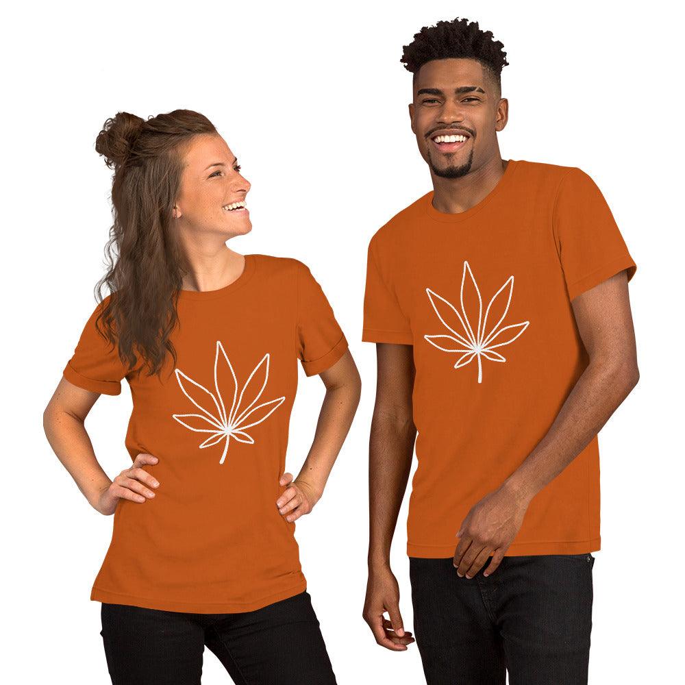 Pot Leaf Unisex T-shirt - Lizard Vigilante