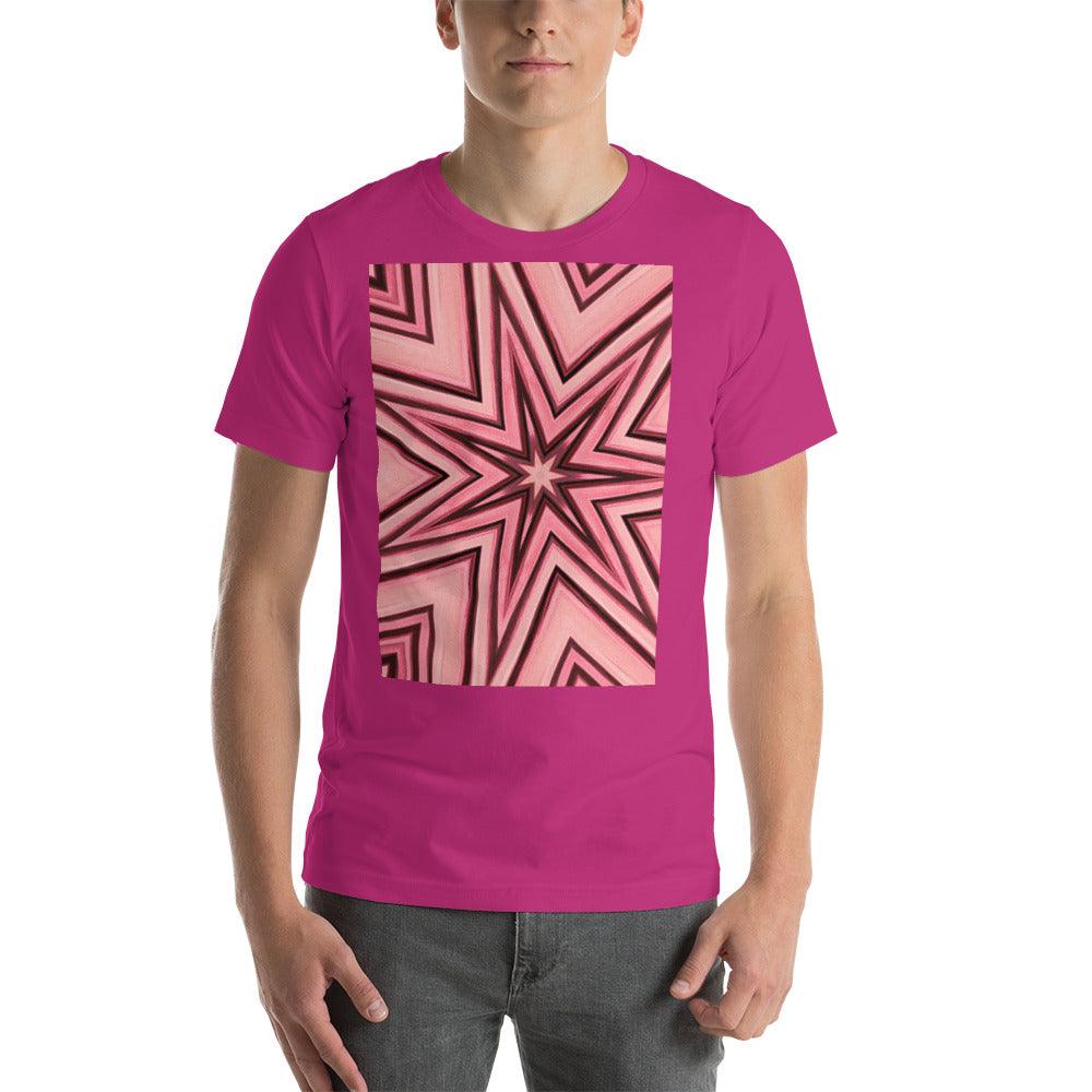 Pink Star Unisex t-shirt - Lizard Vigilante