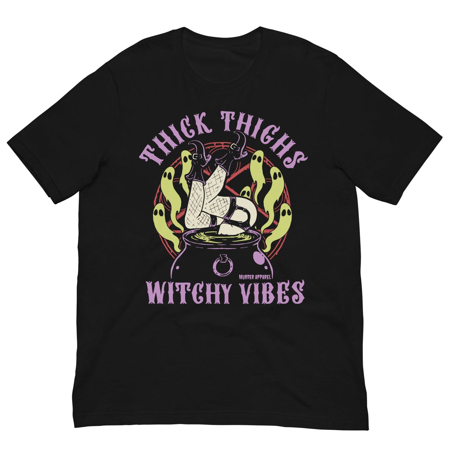 Thick Thighs Witchy Vibes T-Shirt