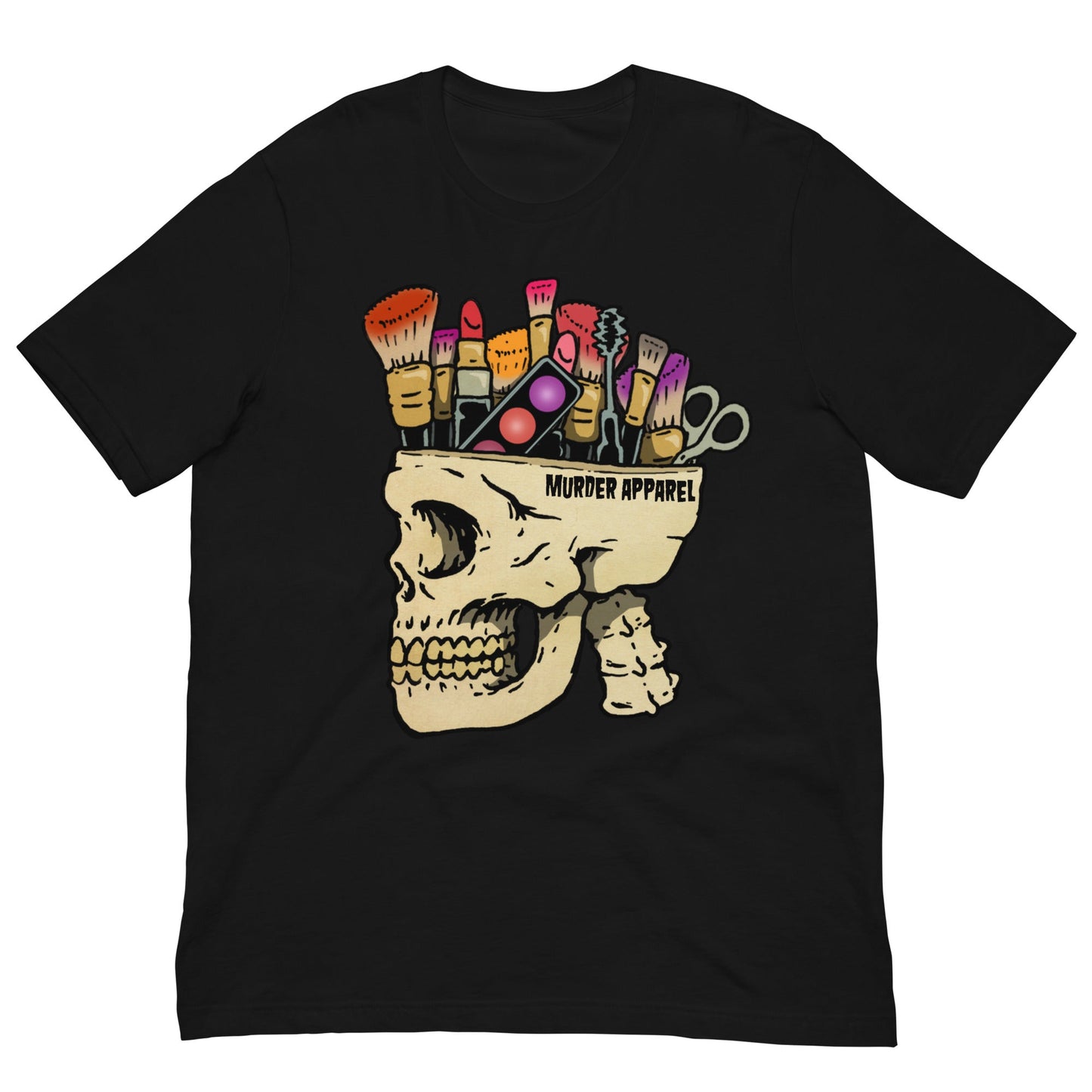 Make Up Addict Skull T-Shirt