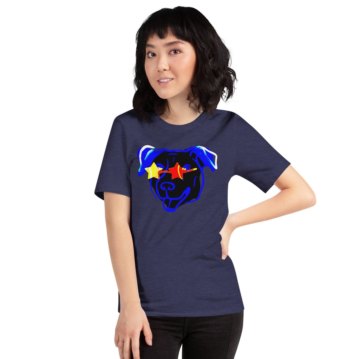 Blue Star Dawg Unisex t-shirt - Lizard Vigilante