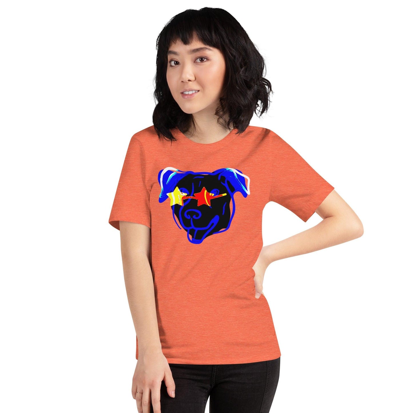 Blue Star Dawg Unisex t-shirt - Lizard Vigilante