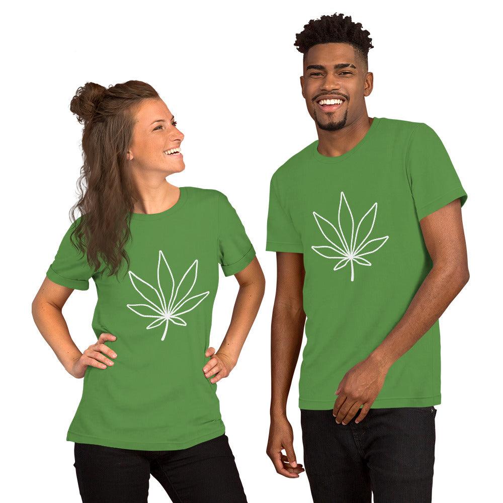 Pot Leaf Unisex T-shirt - Lizard Vigilante