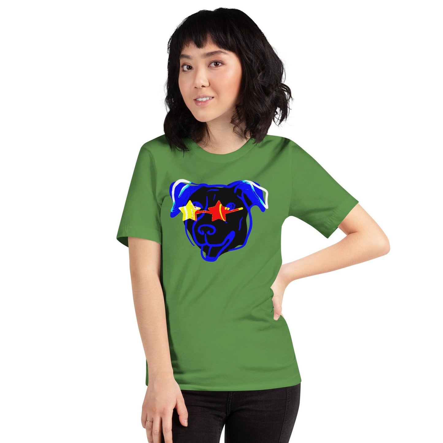 Blue Star Dawg Unisex t-shirt - Lizard Vigilante