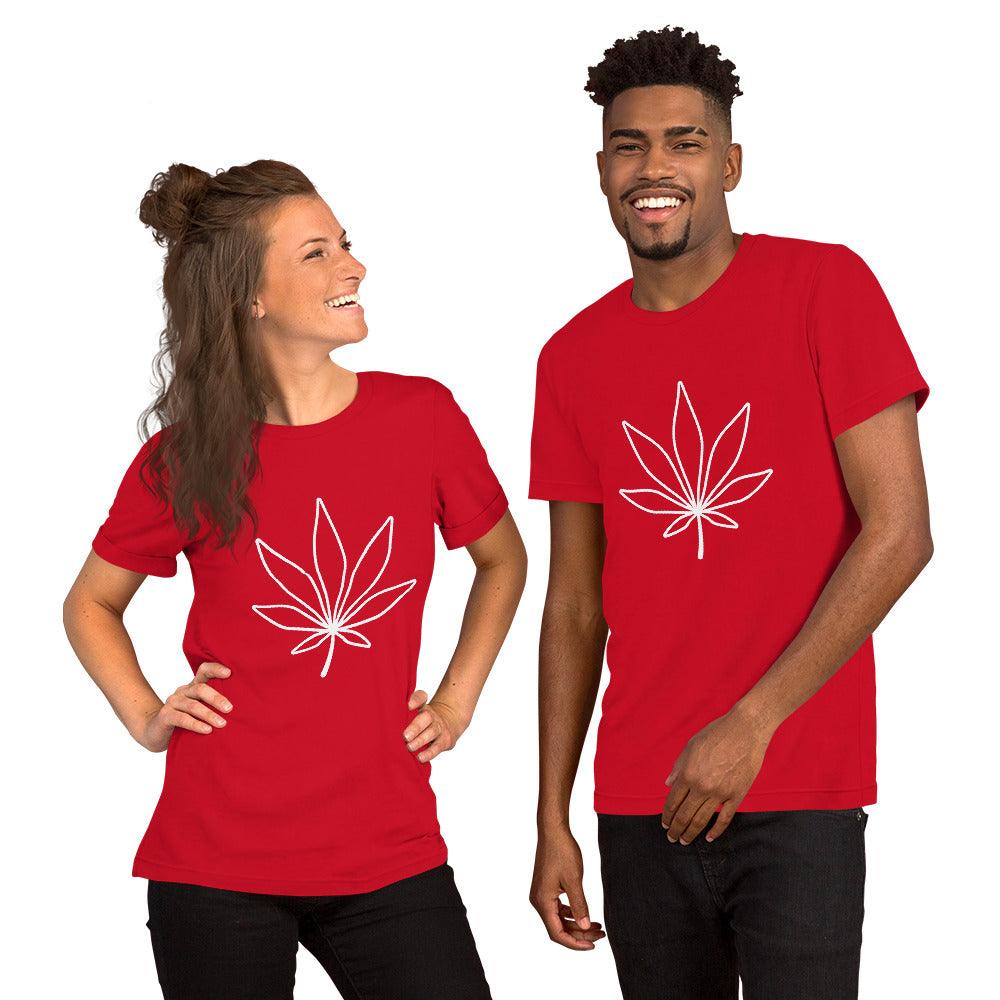 Pot Leaf Unisex T-shirt - Lizard Vigilante