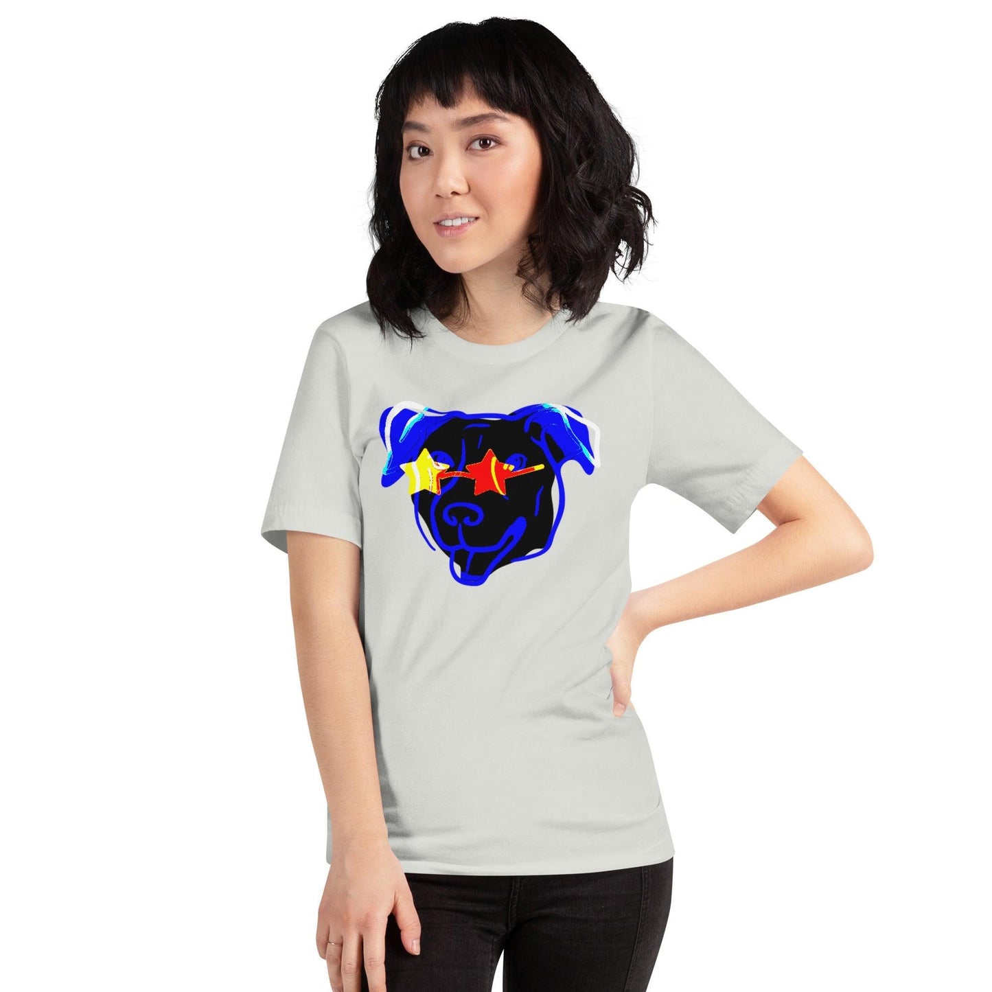 Blue Star Dawg Unisex t-shirt - Lizard Vigilante