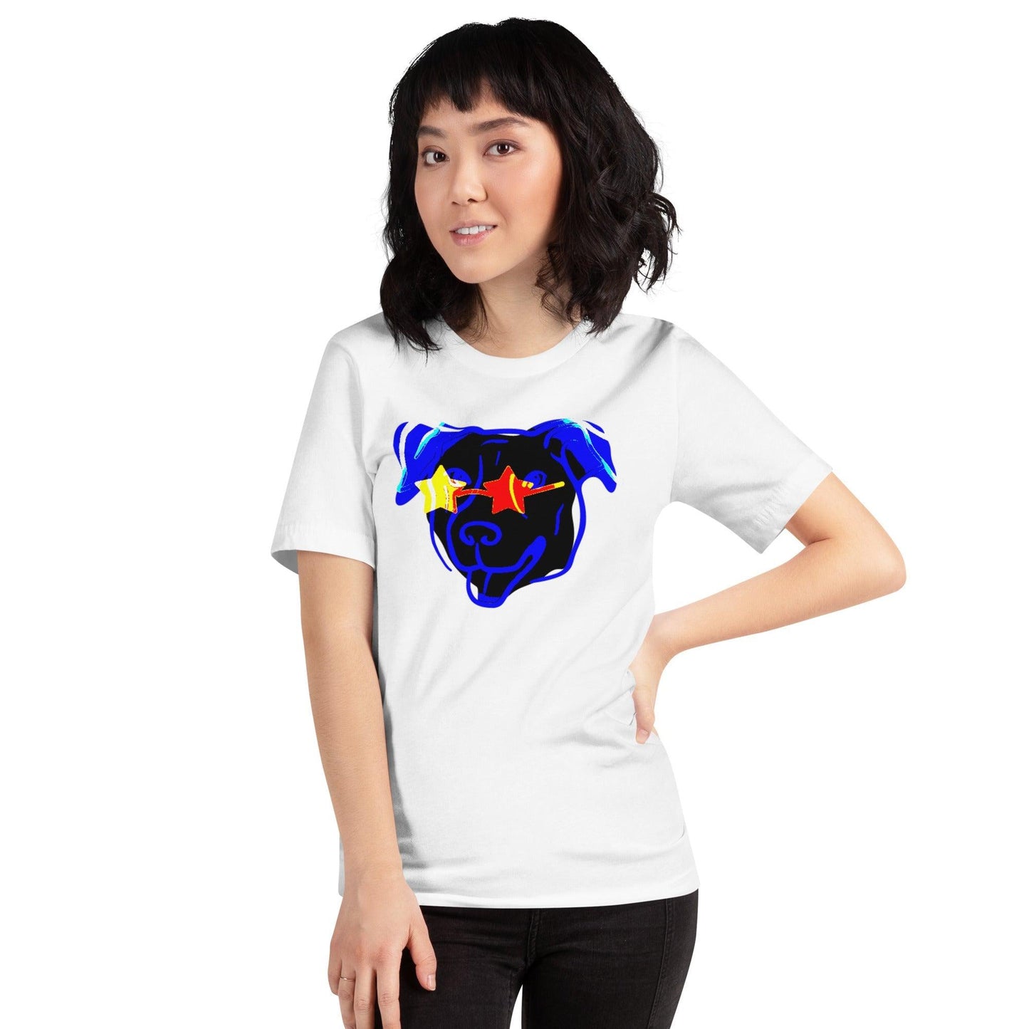 Blue Star Dawg Unisex t-shirt - Lizard Vigilante